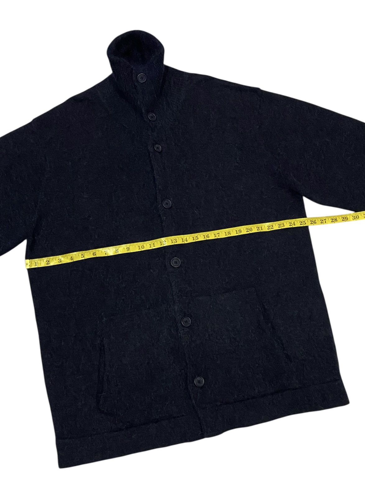 Issey Miyake Issey Miyake Men Wool Button Ups Cardigan Jacket Size US L / EU 52-54 / 3 - 17 Thumbnail