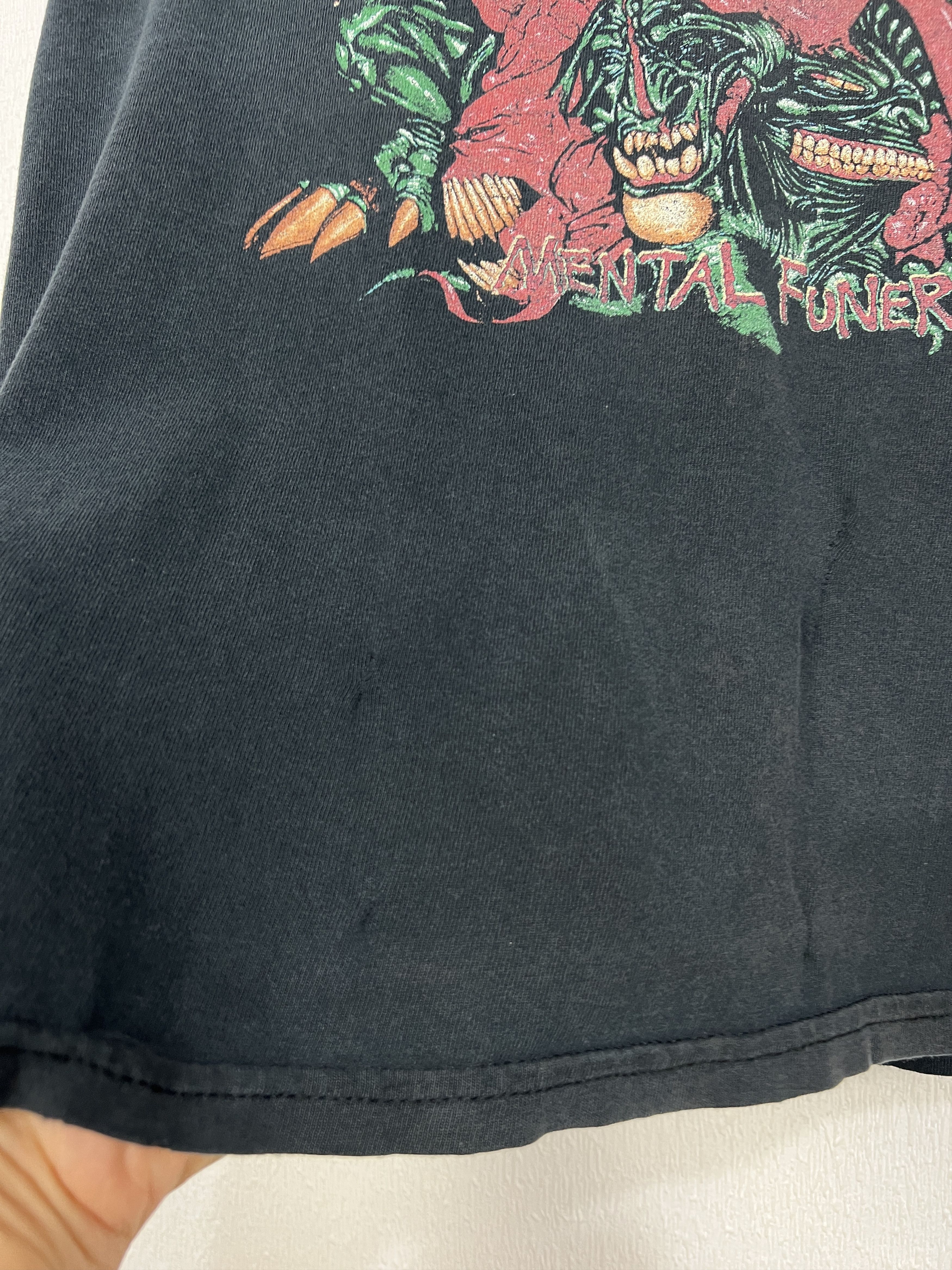 Vintage Vintage Autopsy Mental Funeral Death Metal Over Print Vest Size US L / EU 52-54 / 3 - 7 Thumbnail