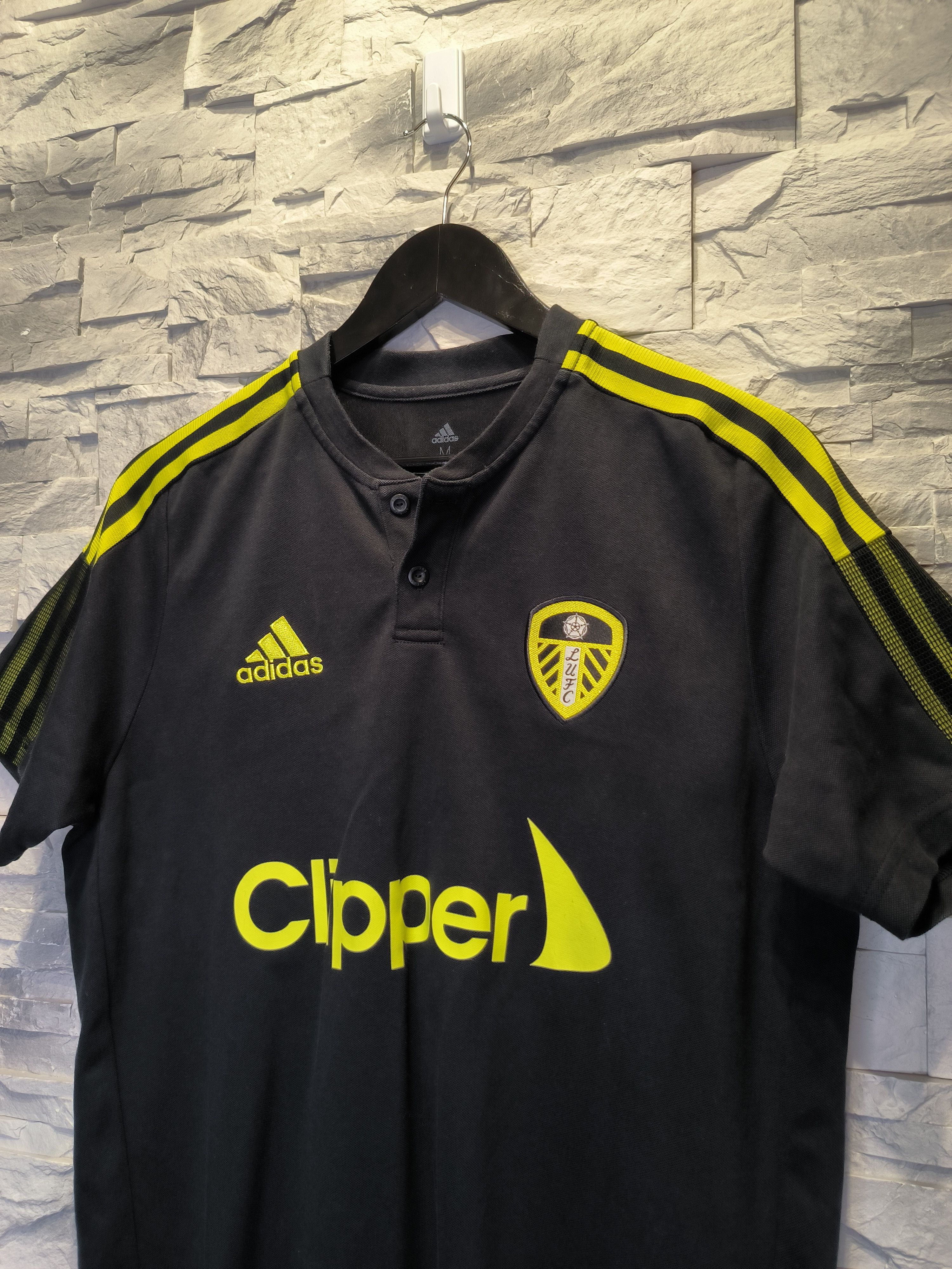 Adidas Adidas Leeds United LUFC Jersey 2021/22 Football Shirt Size US M / EU 48-50 / 2 - 2 Thumbnail