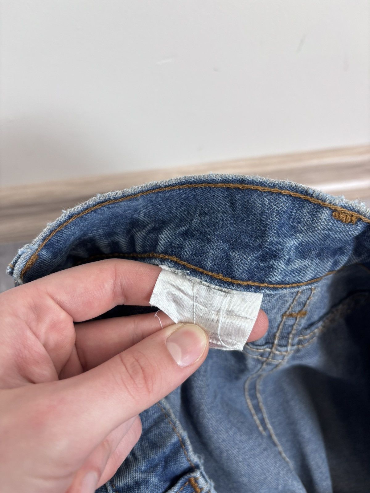 Carhartt Vintage Carhartt FR Flame Resistant Blue Baggy Denim Jeans Size US 42 / EU 58 - 16 Thumbnail