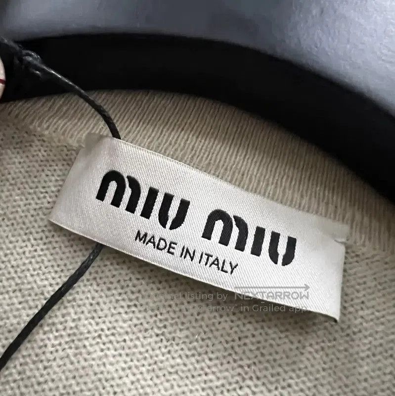 Miu Miu Miu Miu Spring Wool Long Sleeve Pullover . Size XXS / US 00 / IT 34 - 2 Thumbnail