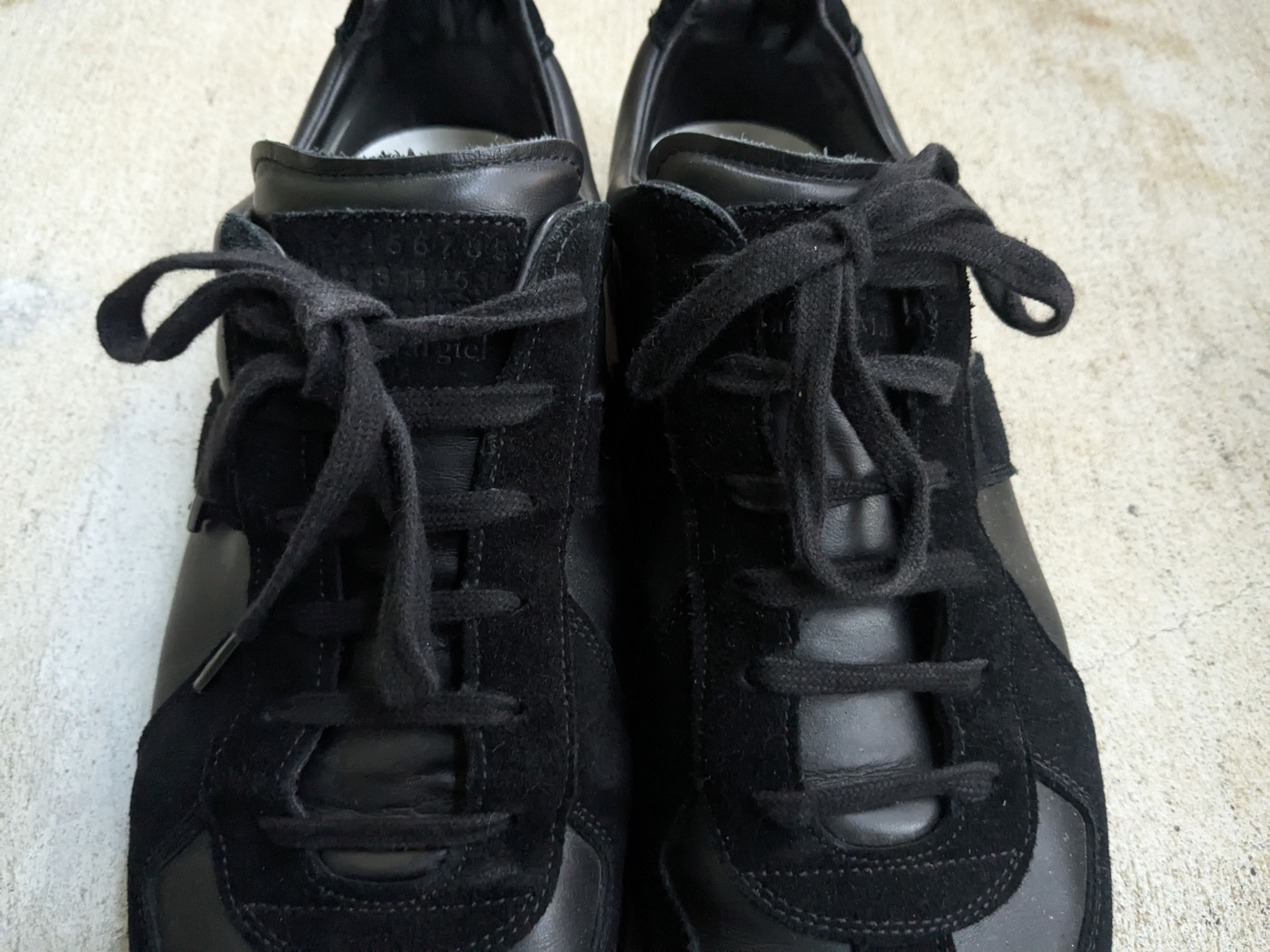 Maison Margiela (FINAL DROP) Maison Margiela GAT Black 13.5 46.5 Size US 13 / EU 46 - 4 Thumbnail