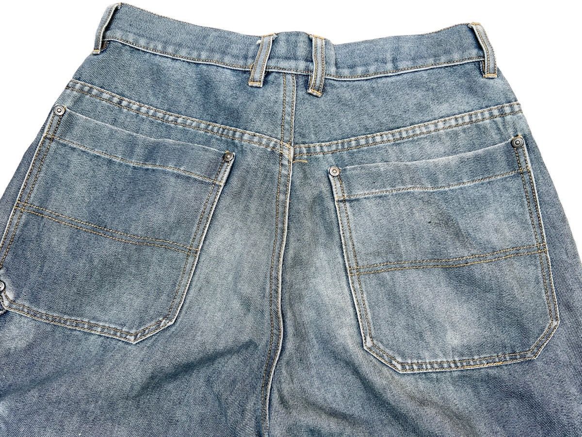 JNCO Y2K Freaky Massive Multipocket Baggy Boxy Denim Jeans 31 Size US 31 - 9 Thumbnail