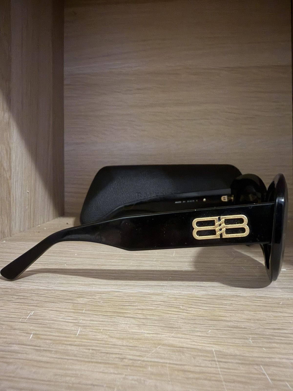 Balenciaga Balenciaga BBO235S 001 Sunglasses Black Size ONE SIZE - 13 Thumbnail
