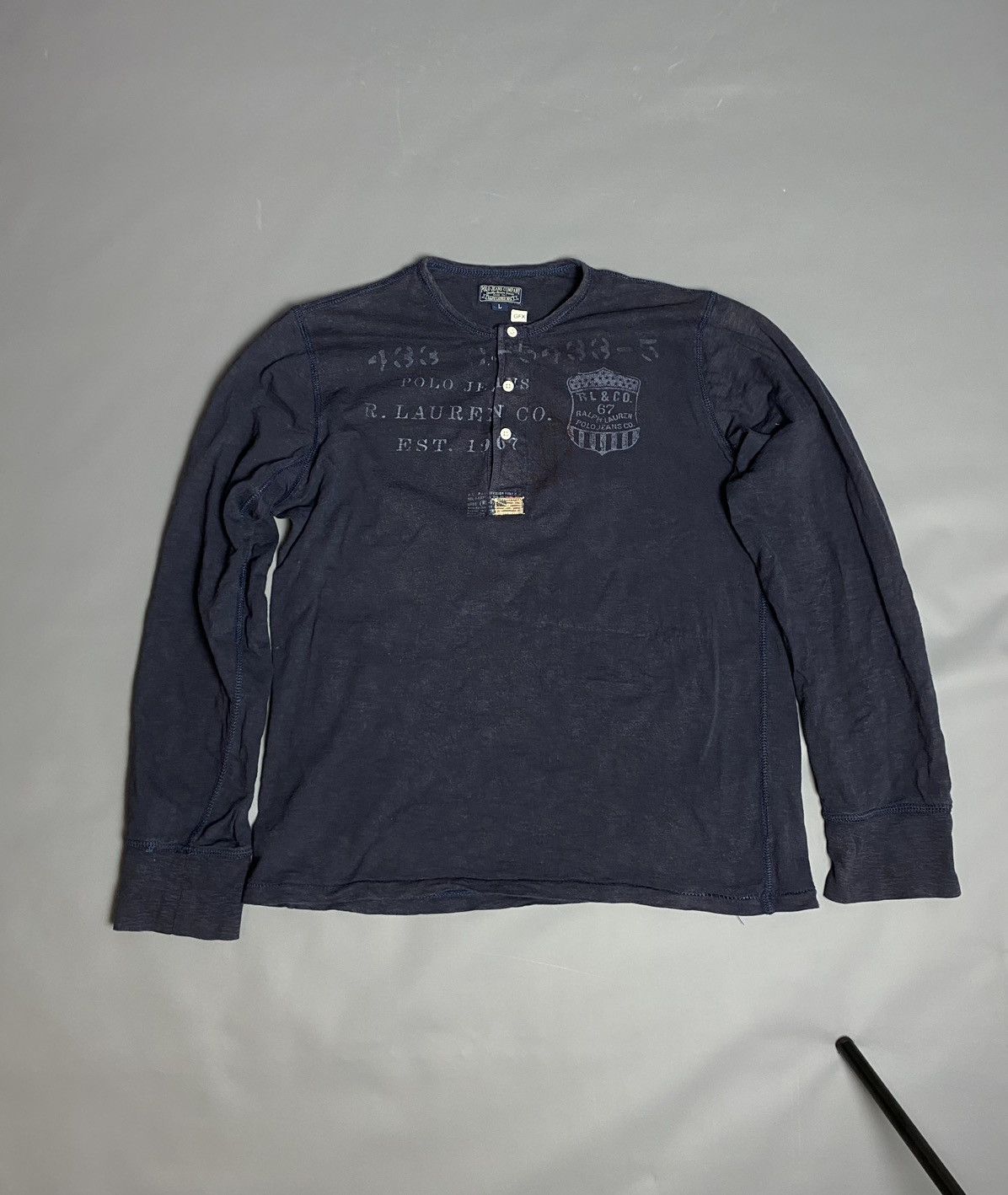 Polo Ralph Lauren Vintage Polo Jeans Co Ralph Lauren Long Sleeve Shirt Size L Size US L / EU 52-54 / 3 - 1 Thumbnail