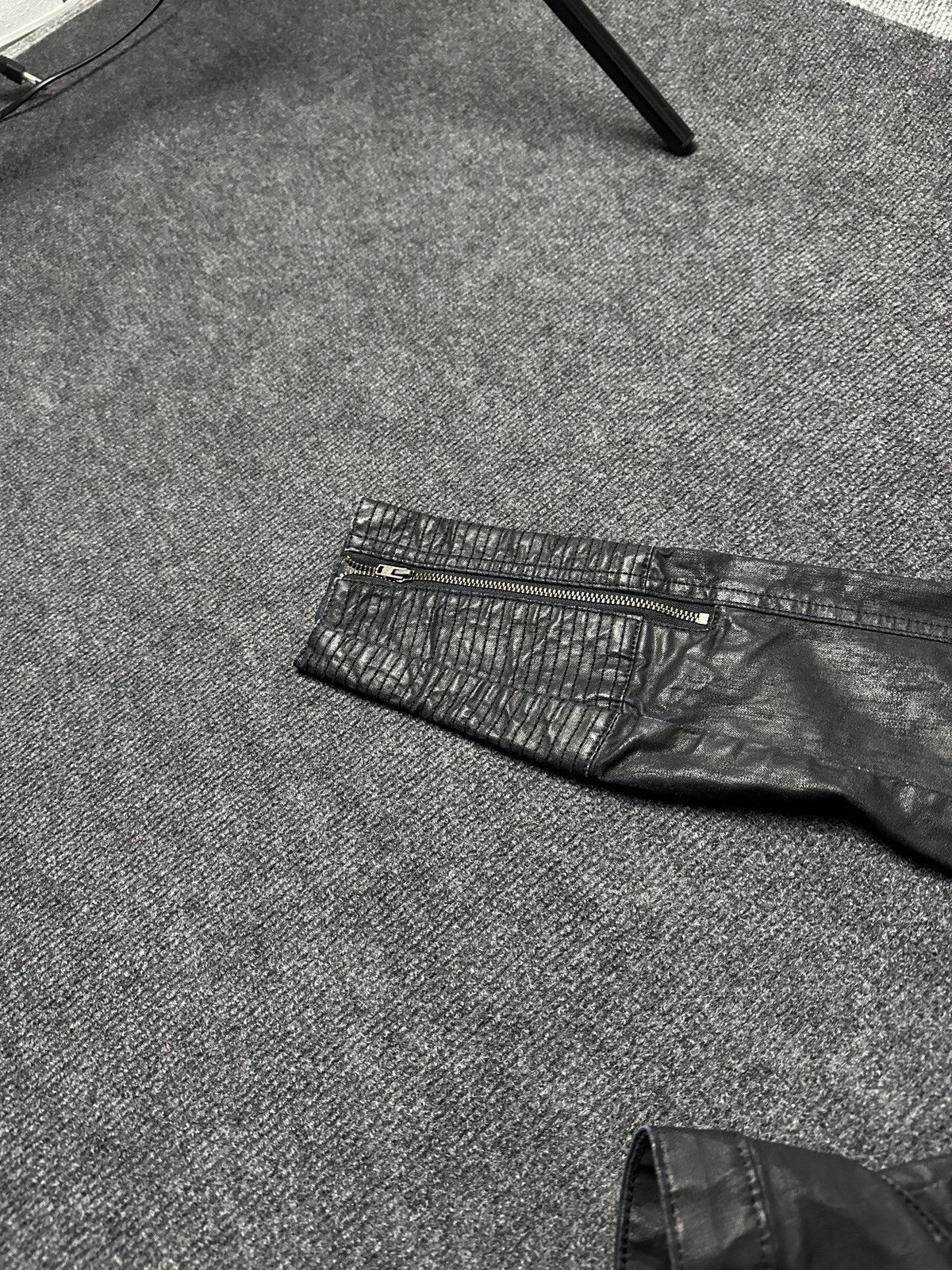 Other 🚨Y2K RICK OWENS TYPE DIRTY SLIM FIT ZIP DENIM JACKET Size M / US 6-8 / IT 42-44 - 13 Thumbnail