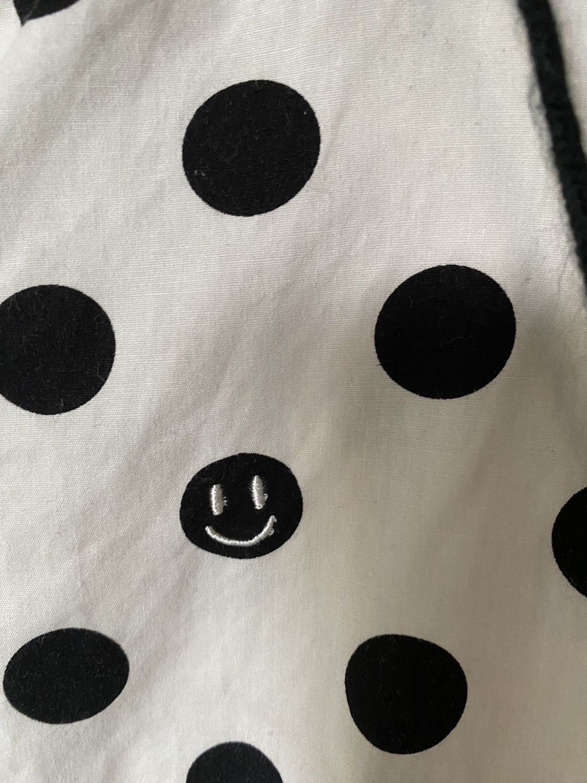 Japanese Brand ARMED Japan polka dot flannel smile and anarchy hoodie Size US S / EU 44-46 / 1 - 9 Thumbnail