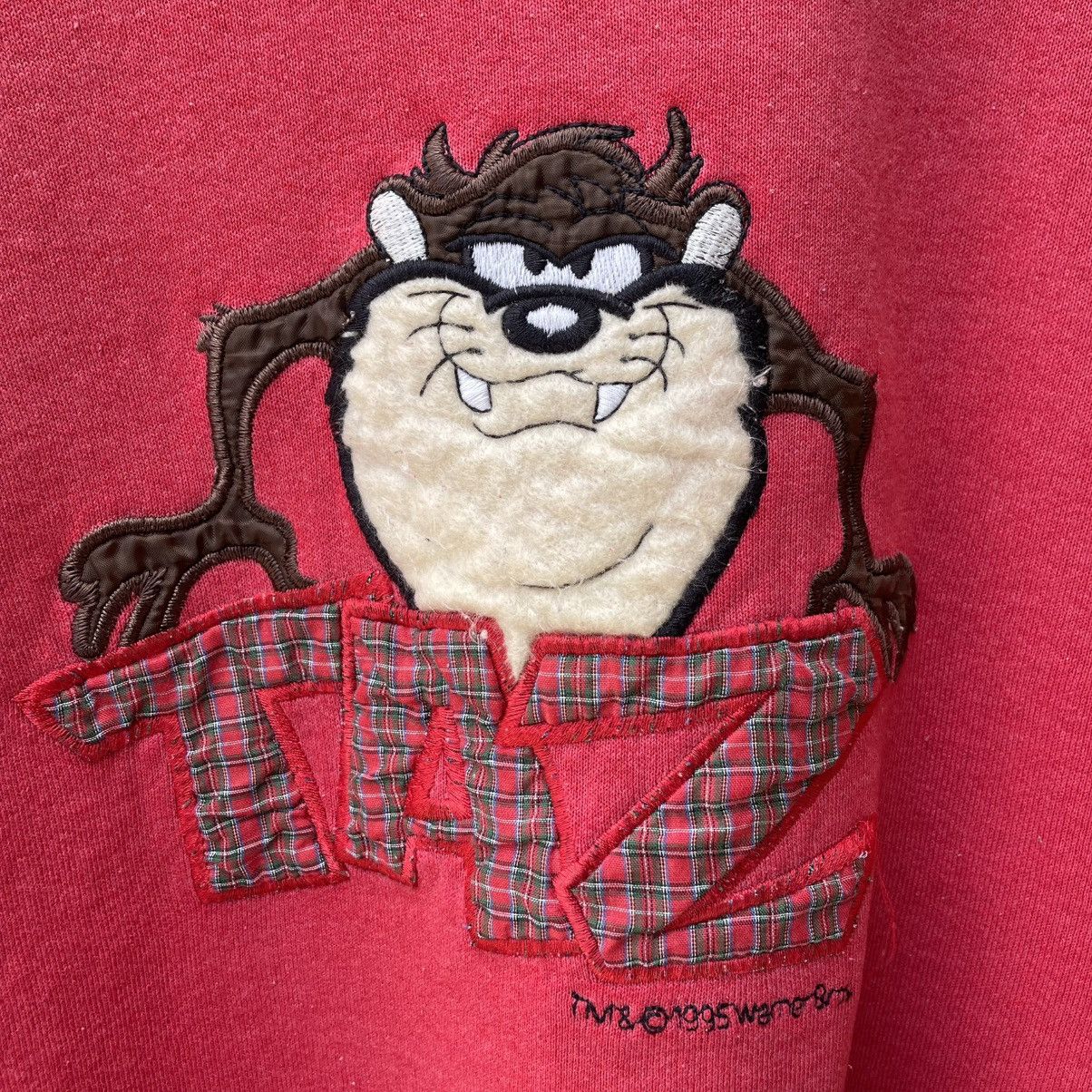 Cartoon Network 🔥Vintage 1995 Warner BrosTazmania Promo Crewneck Sweatshirts Size US M / EU 48-50 / 2 - 5 Thumbnail
