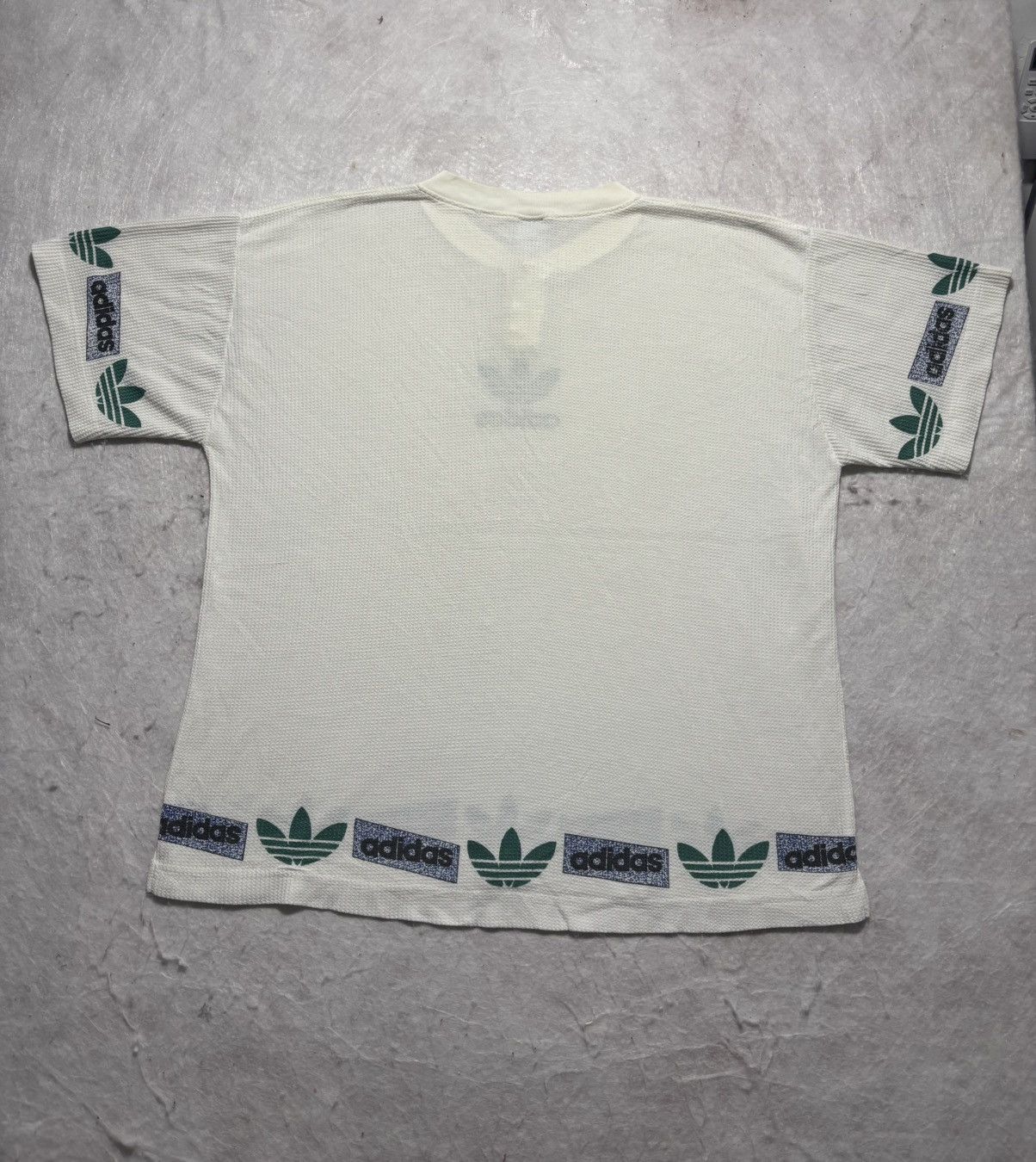 Adidas Vintage Bootleg Adidas Tshirt Size US XXL / EU 58 / 5 - 2 Thumbnail