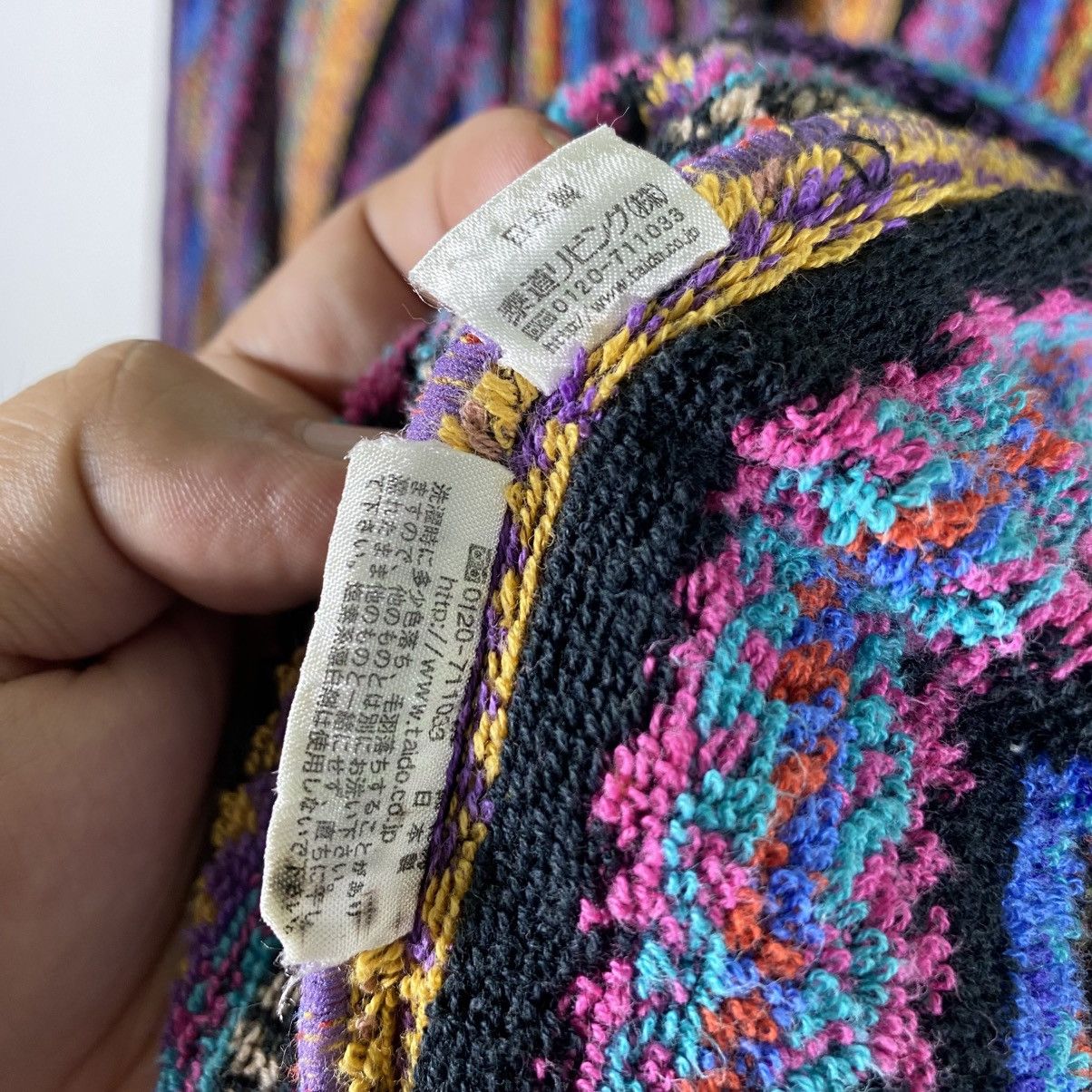 Missoni Rainbow Bathrobe Missoni Home 3D Knit Striped Sweater Unisex Size L / US 10 / IT 46 - 11 Thumbnail
