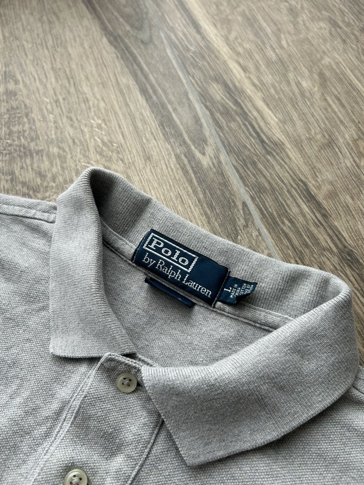 Polo Ralph Lauren × Rugby Ralph Lauren Vintage Polo Ralph Lauren mens rugby polos shirt Size US L / EU 52-54 / 3 - 3 Thumbnail