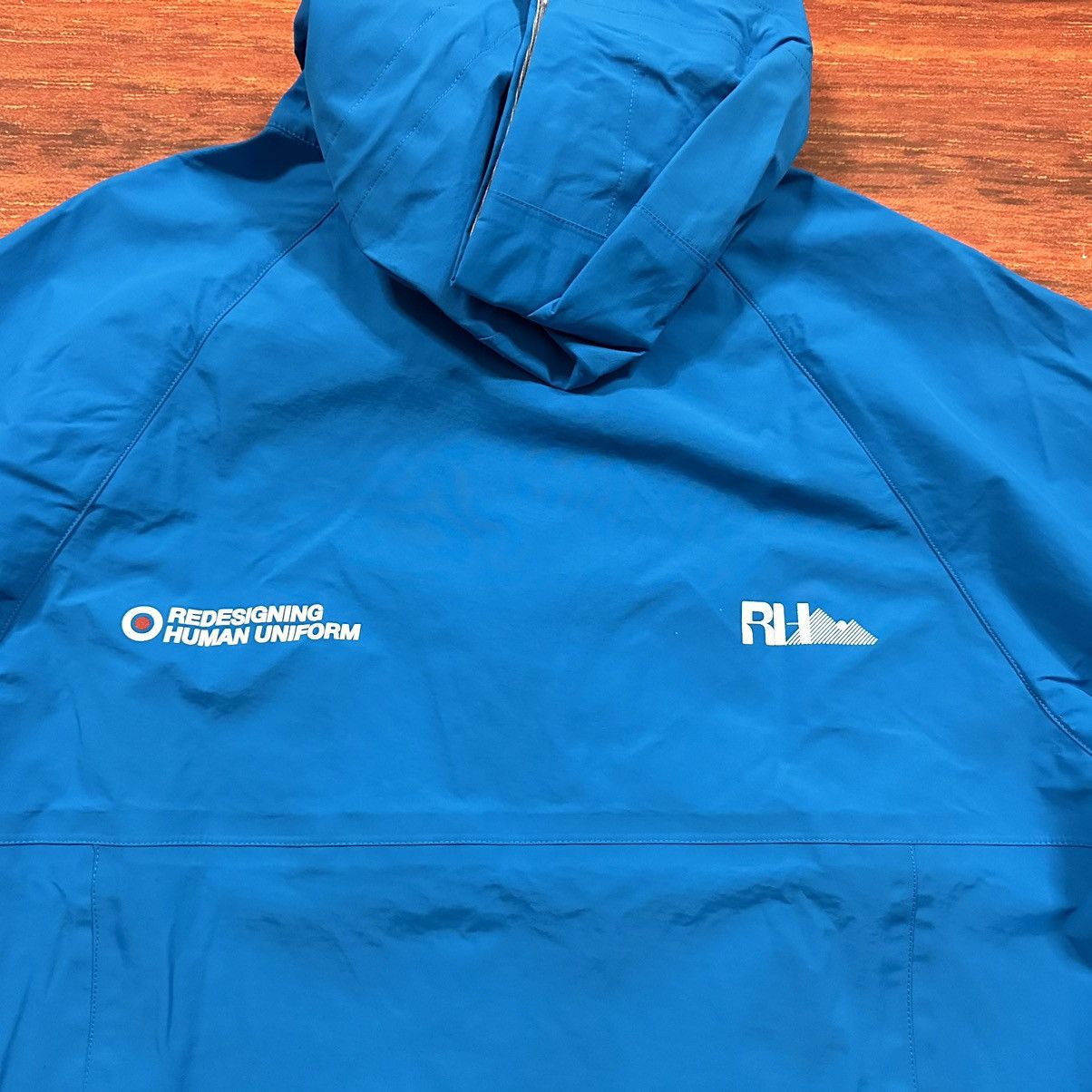 Rhude × Zara Brand NWT Rhude x Zara Blue Windbreaker Jacket - Size XL Size US XL / EU 56 / 4 - 6 Thumbnail