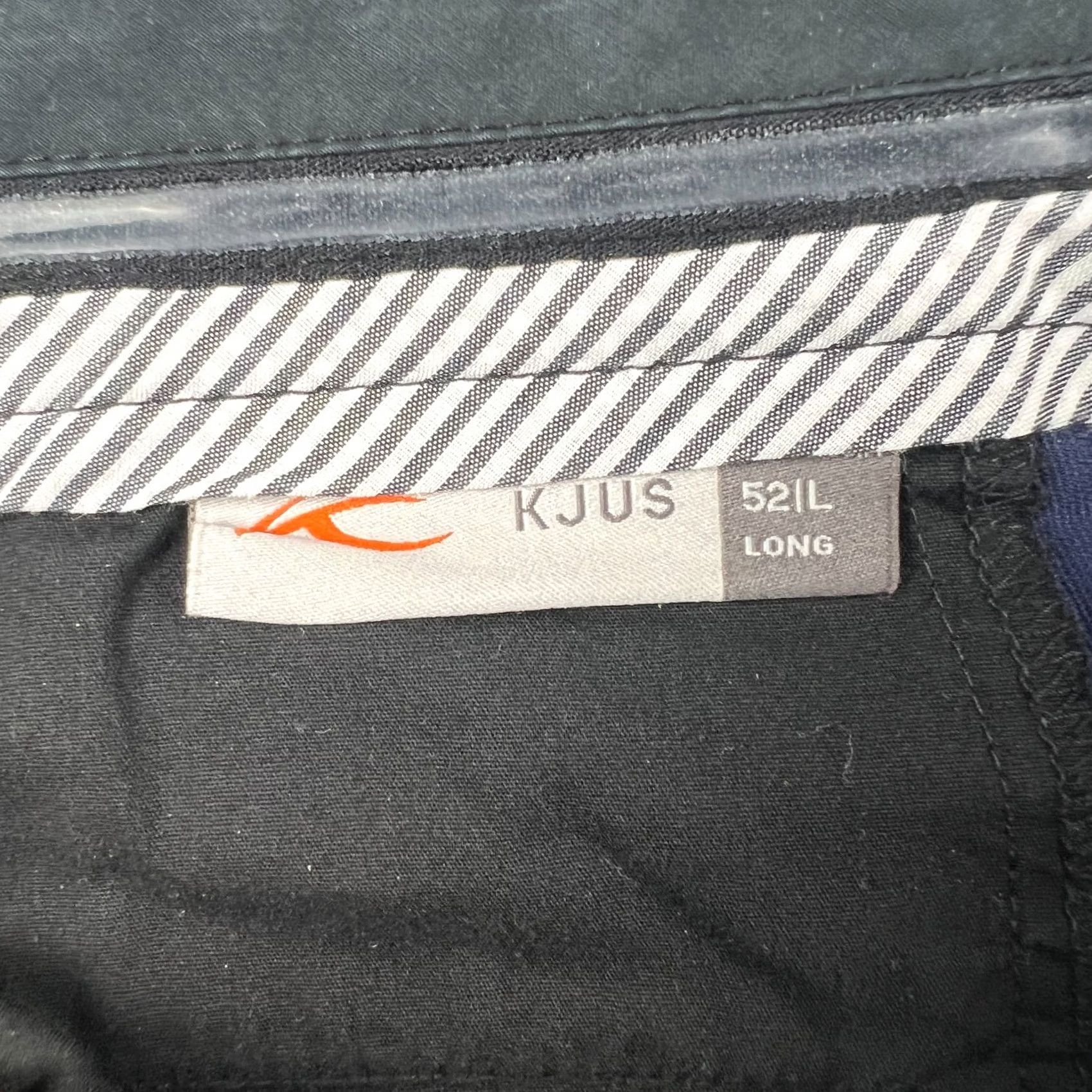 KJUS KJUS Ike 3xDry Pants Slim Fit Stretch Performance Mens 36x33 Blue Golf Size US 36 / EU 52 - 3 Thumbnail