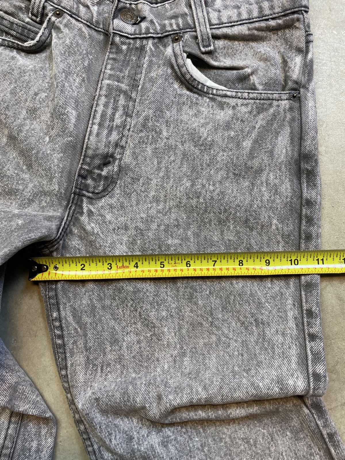 Levi's × Vintage Vintage Levis 705 Jeans Student Fit 29 x 27 Made In Usa Size 29" - 7 Thumbnail