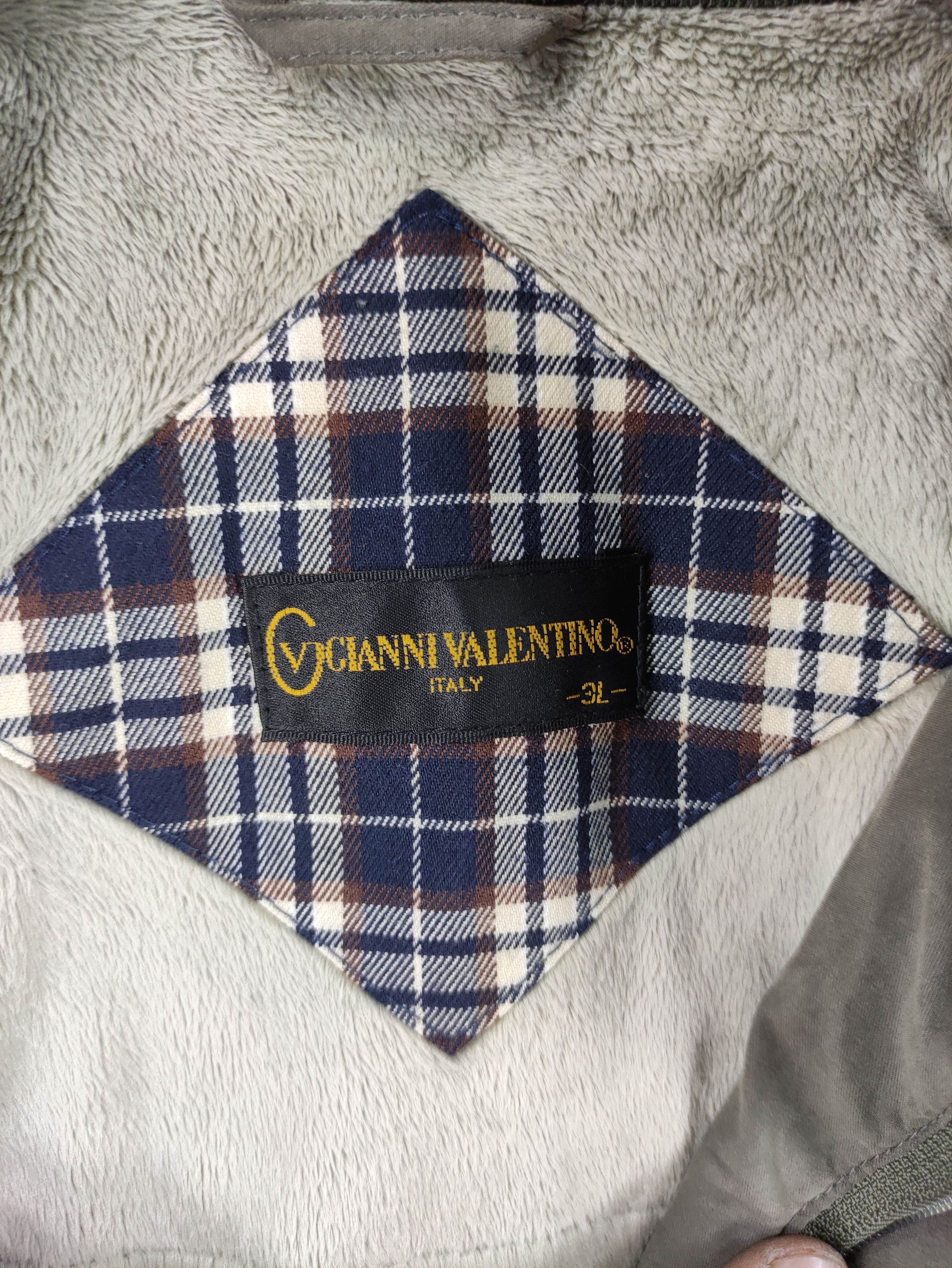 Gianni Valentino Vintage Gianni Valentino Casual Jacket Zipper Lining Fleece Size US XL / EU 56 / 4 - 4 Thumbnail