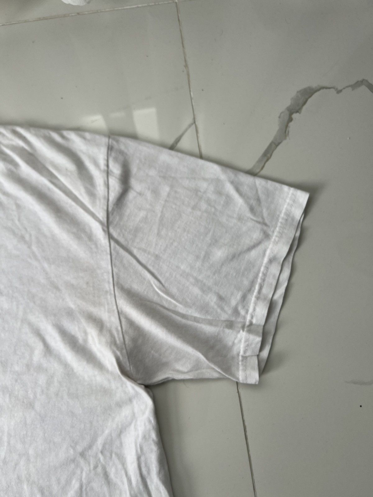 Nike × Vintage 90's NIKE SPELLOUT SWOOSH LOGO Y2K RARE TEE BIG LOGO Size US XL / EU 56 / 4 - 4 Thumbnail