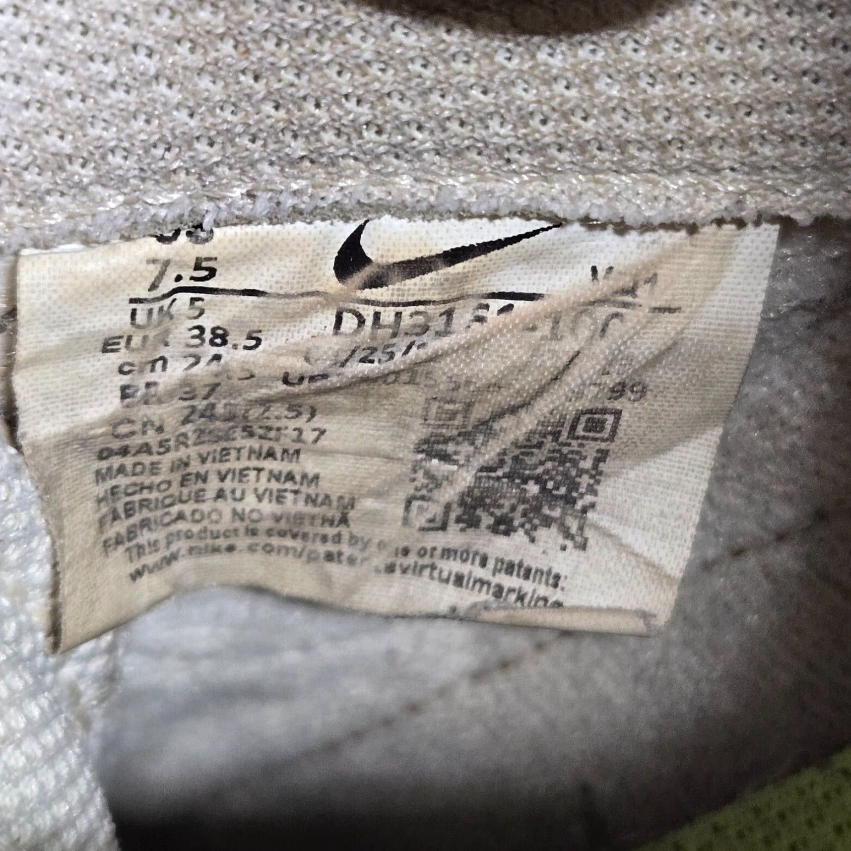 Nike Nike Court Legacy White Sneaker Women's Size 7.5 Size US 7.5 / IT 37.5 - 7 Thumbnail