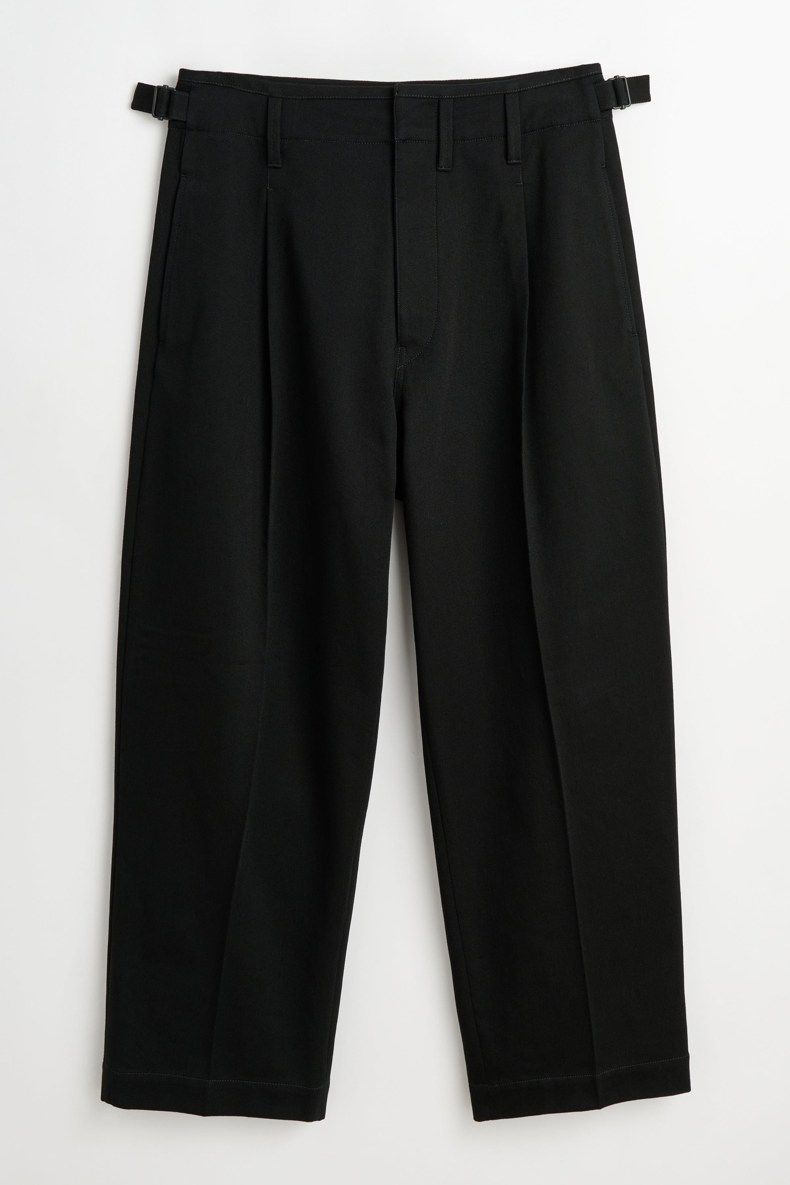 Lemaire LEMAIRE PLEATED CARROT PANTS BLACK Size US 30 / EU 46 - 8 Thumbnail