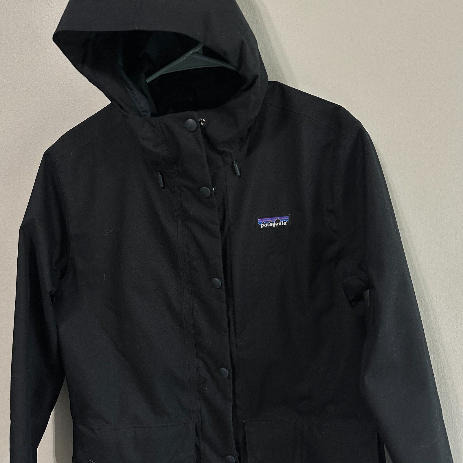 Patagonia Patagonia Pine Banks Parka Jacket Hood Black Womens XS Size XS / US 0-2 / IT 36-38 - 2 Thumbnail