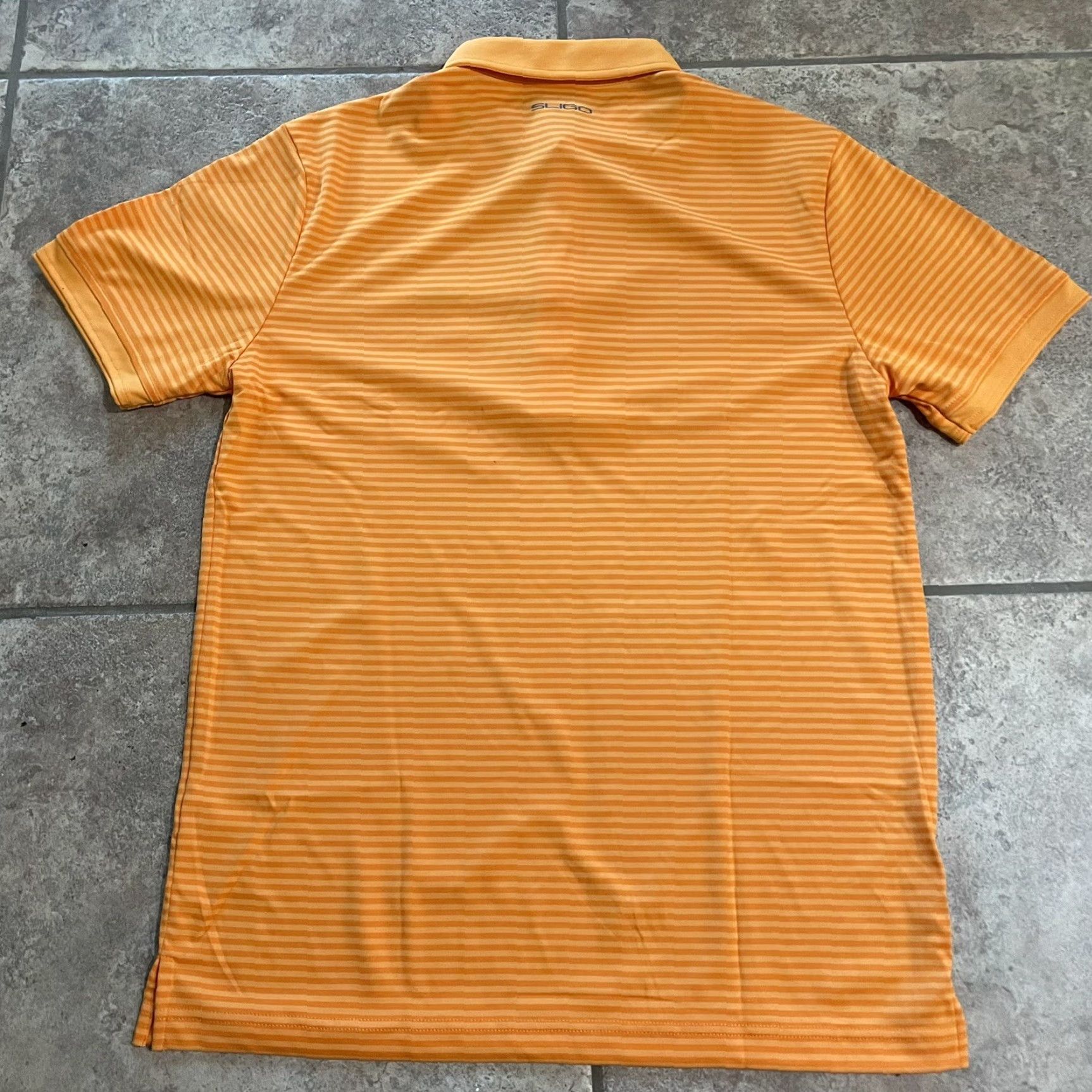 Vintage Sligo Wear Polo Shirt Striped Orange Mens Size M Size US M / EU 48-50 / 2 - 5 Thumbnail
