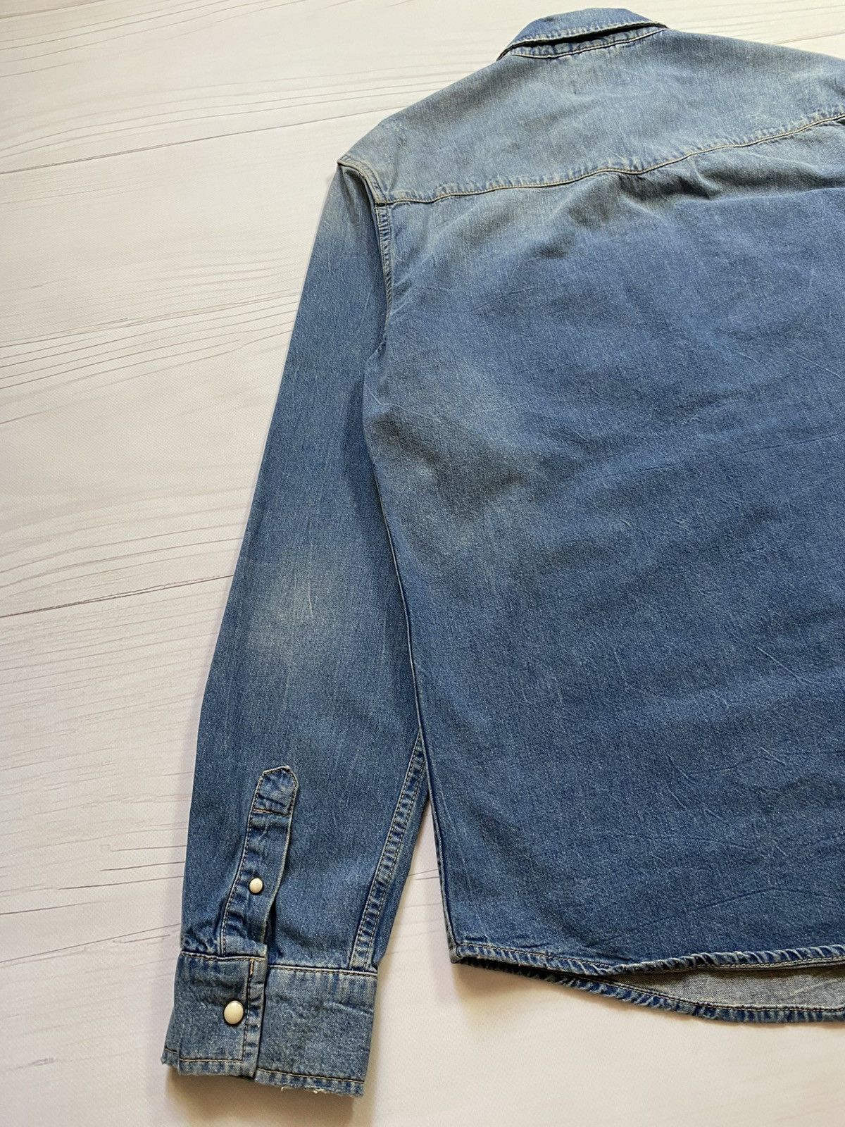 Allsaints Allstaints imonum two pockets jeans button up shirt Size US L / EU 52-54 / 3 - 10 Thumbnail