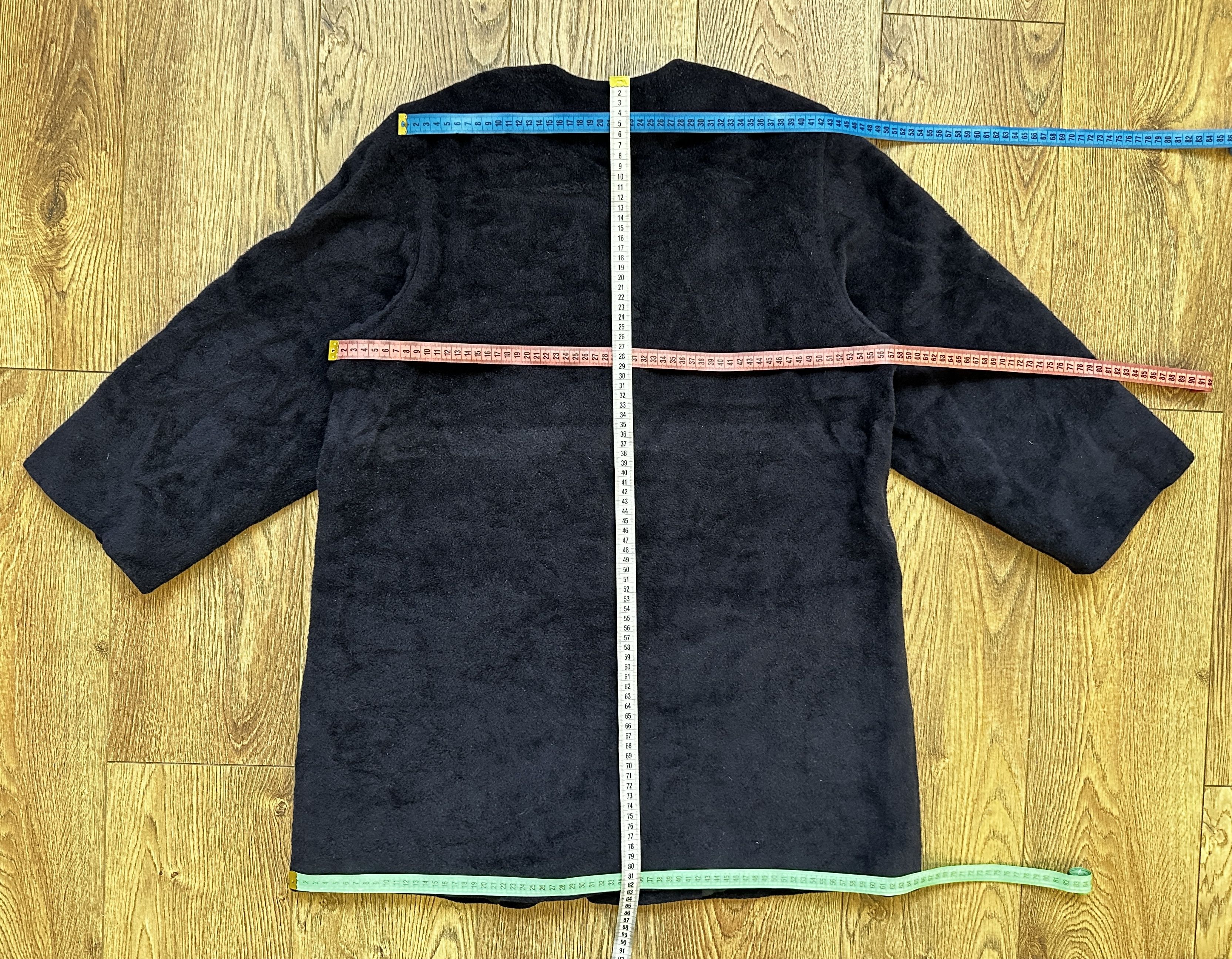 Max Mara Max Mara Wool Cashmere Women's Shearling Made In Italy Navy Size S / US 4 / IT 40 - 17 Thumbnail