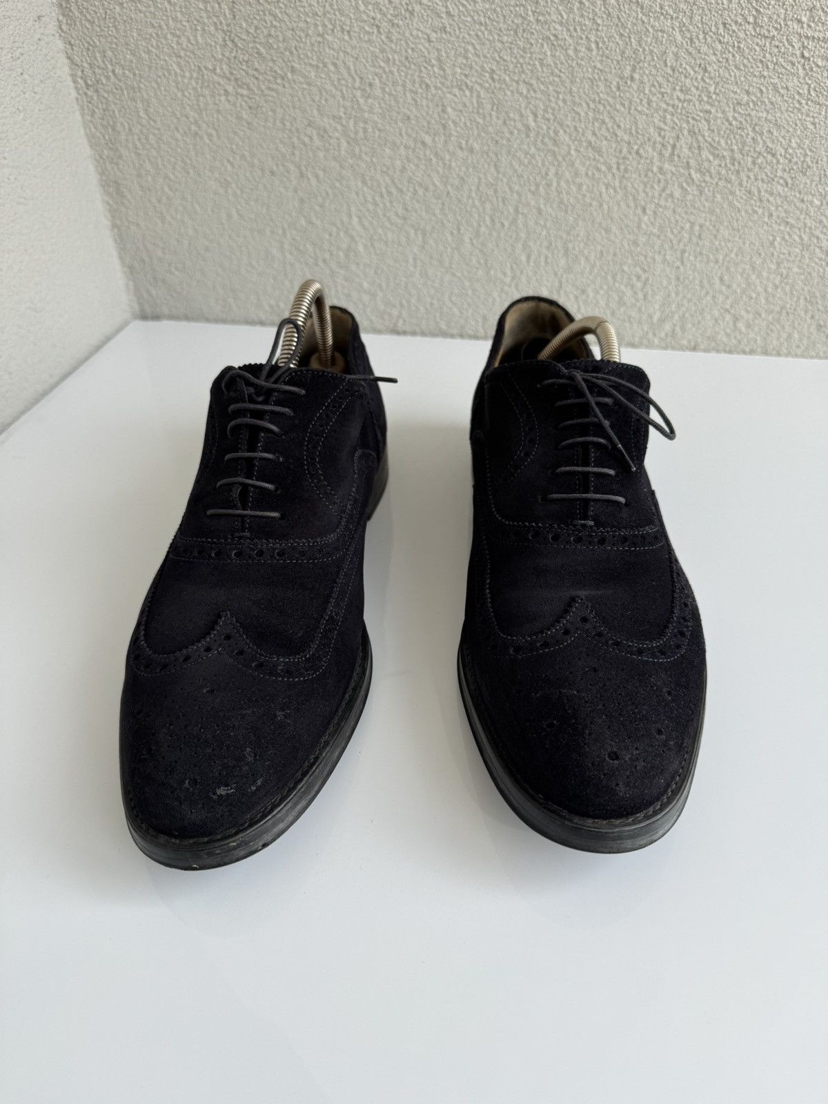 Sutor Mantellassi Sutor Mantellasi Oxfords Dark Shoes Leather Size US 10 / EU 43 - 2 Thumbnail