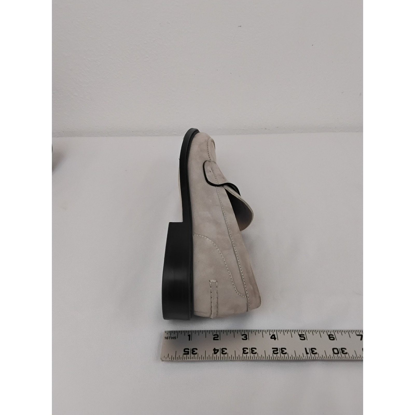 Stuart Weitzman Stuart Weitzman Suede Loafers Women's 10.5M Gray Slip On Size US 10.5 / IT 40.5 - 18 Thumbnail