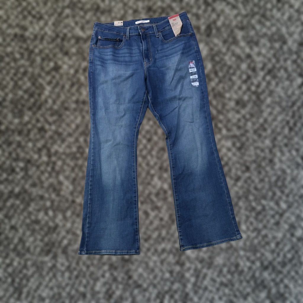 Levi's Levi's 725 Boot Cut Jeans Women's 33 Blue Denim Stretch Pants Regular High Rise 5-Pocket Brand Levi's Size 24" / US 00 / IT 34 - 1 Thumbnail