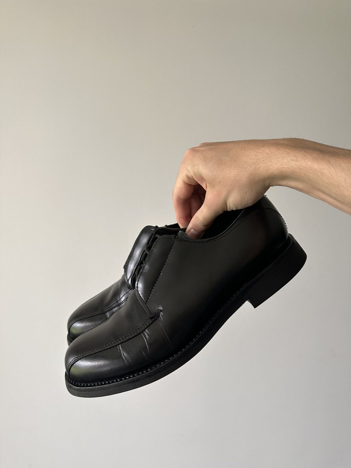 Prada Prada Chunky Leather Derby Size US 7 / EU 40 - 7 Thumbnail