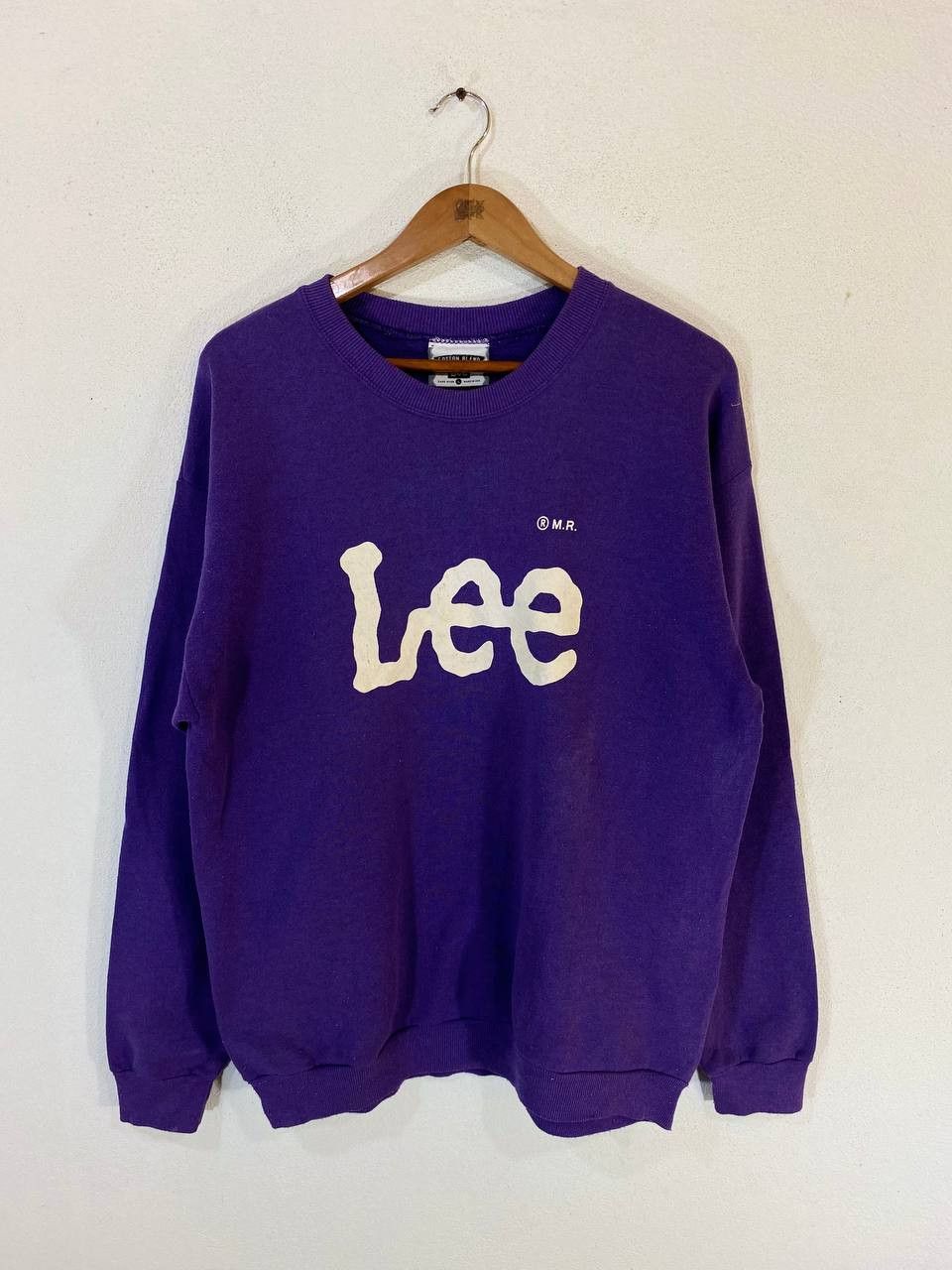 Lee vintage lee spellout sweatshirt made in usa Size US L / EU 52-54 / 3 - 1 Thumbnail