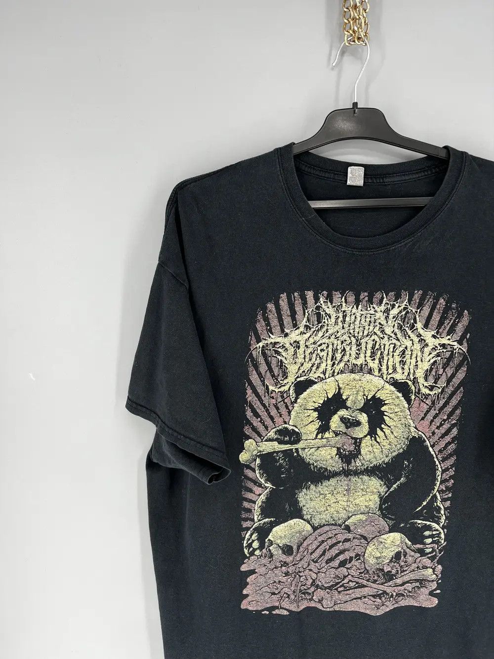 Band Tees Kawaii Panda Within Destruction band vintage t-shirts SZ XL Size US L / EU 52-54 / 3 - 4 Thumbnail