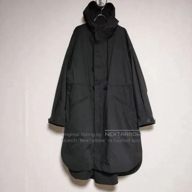 Yohji Yamamoto Yohji Yamamoto Black Hooded Long Coat. Size US M / EU 48-50 / 2 - 5 Thumbnail