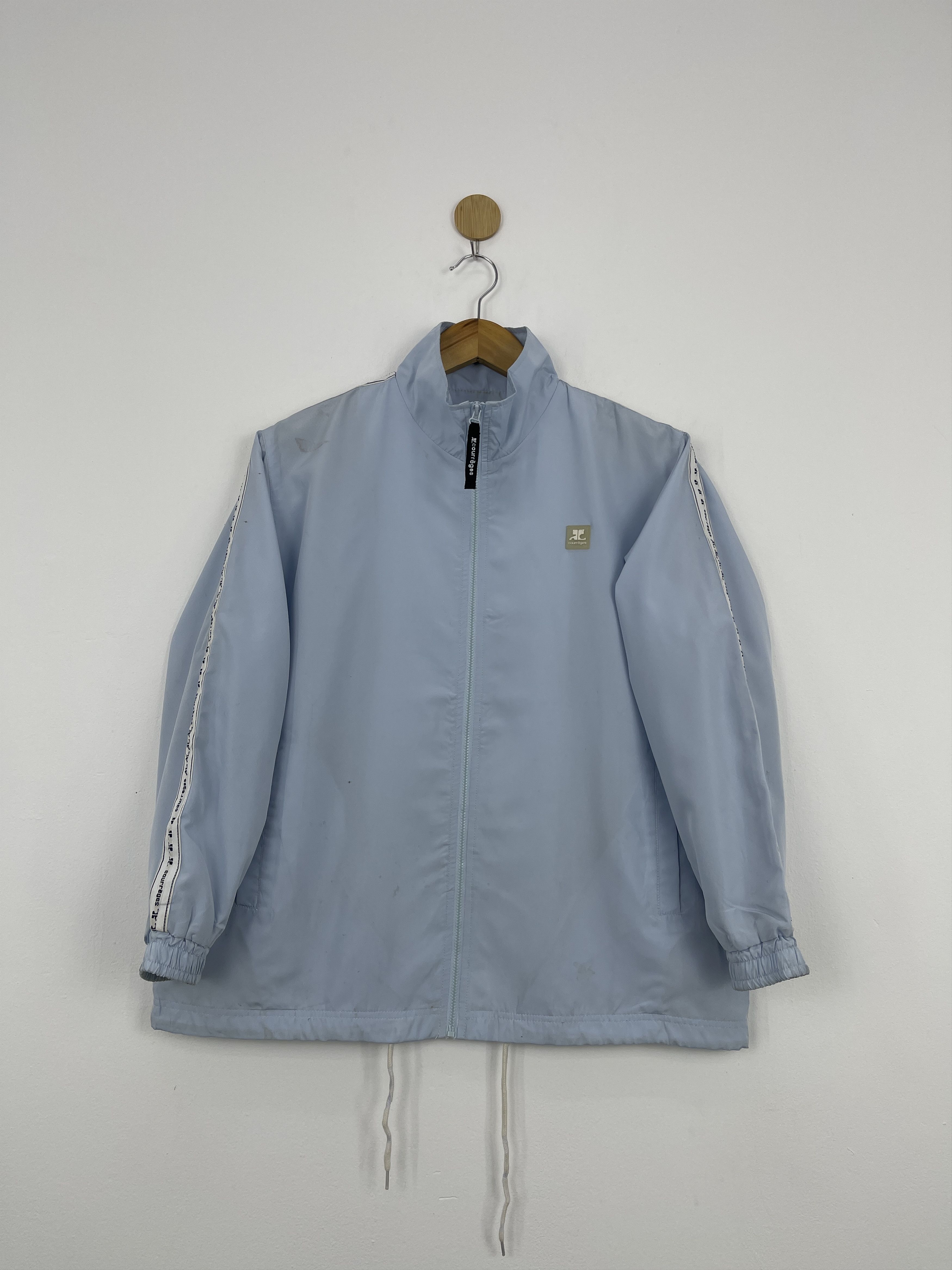 Andre Courreges Vintage Courreges Paris Light Blue Jacket JA0023 Size US S / EU 44-46 / 1 - 10 Thumbnail