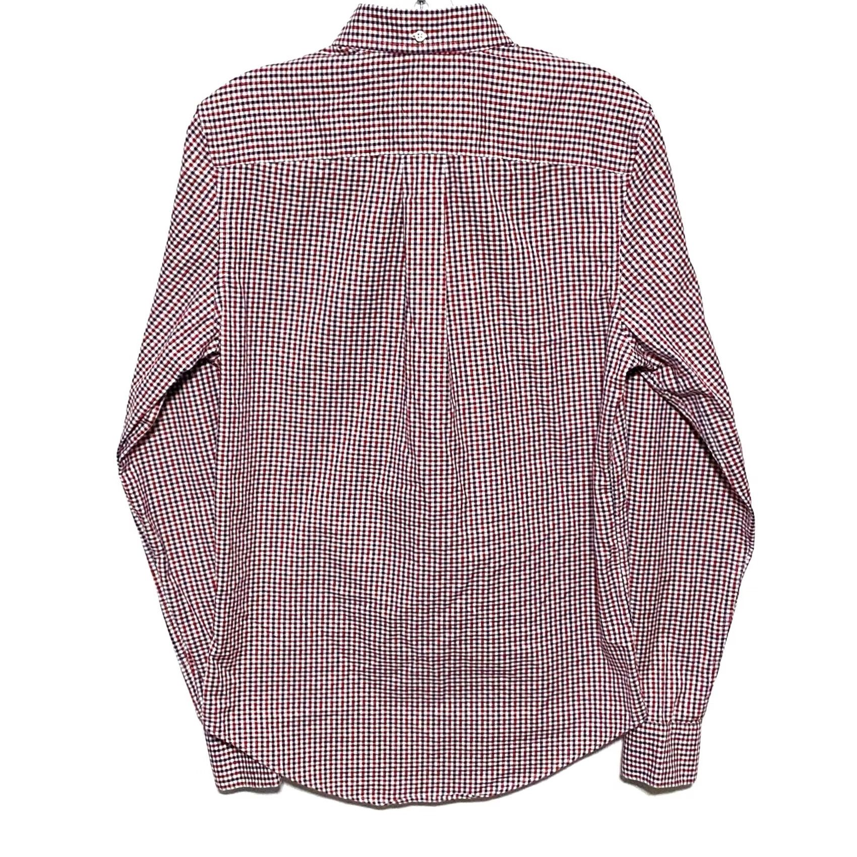 Tommy Hilfiger Tommy Hilfiger Button Shirt Mens XS Red White Blue Check Preppy Classic Workwear Shirts Button-Up Shirt Size US XS / EU 42 / 0 - 3 Thumbnail