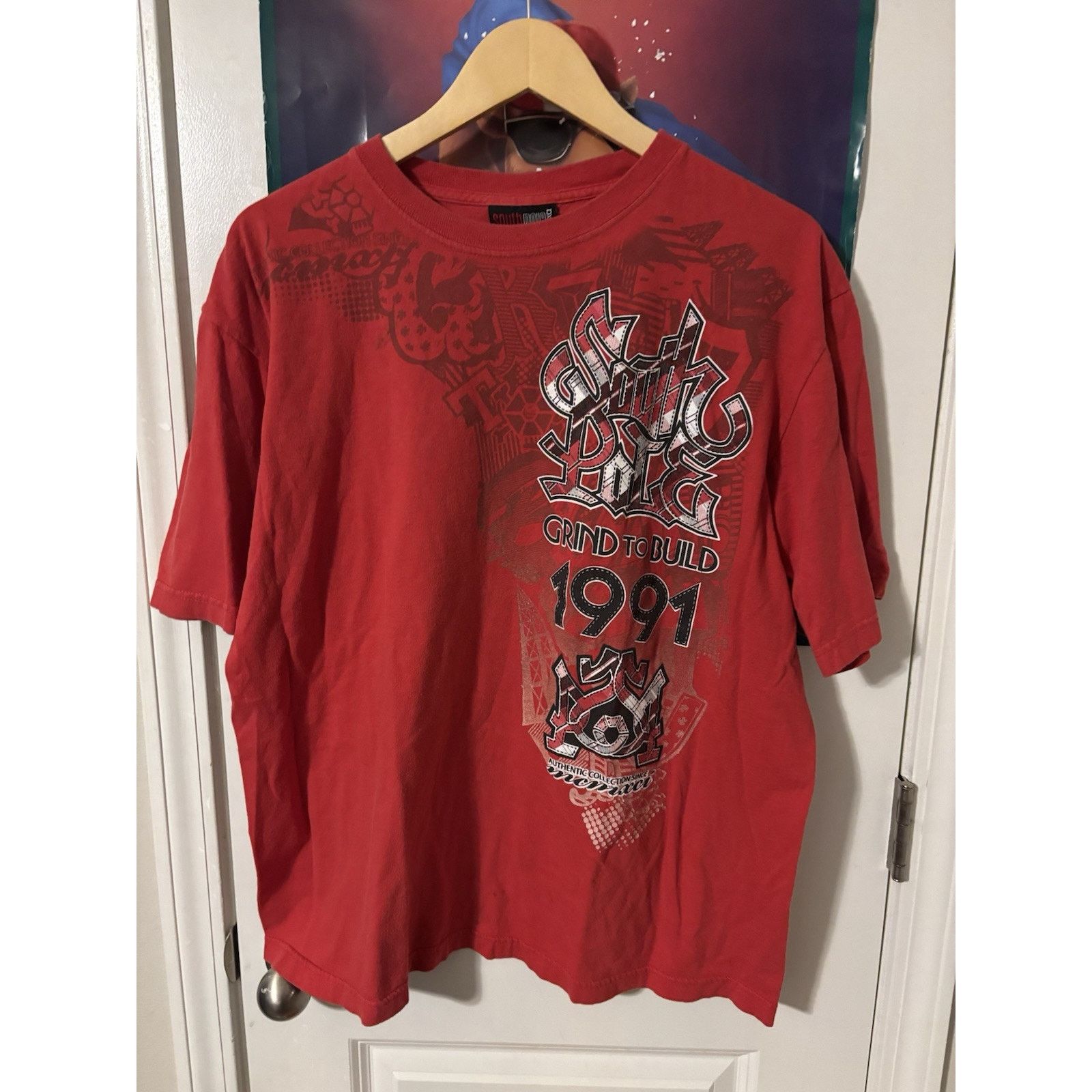 Vintage Y2K SouthPole Premium Grunge Streetwear Graphic T Men Xl Size US XL / EU 56 / 4 - 1 Thumbnail