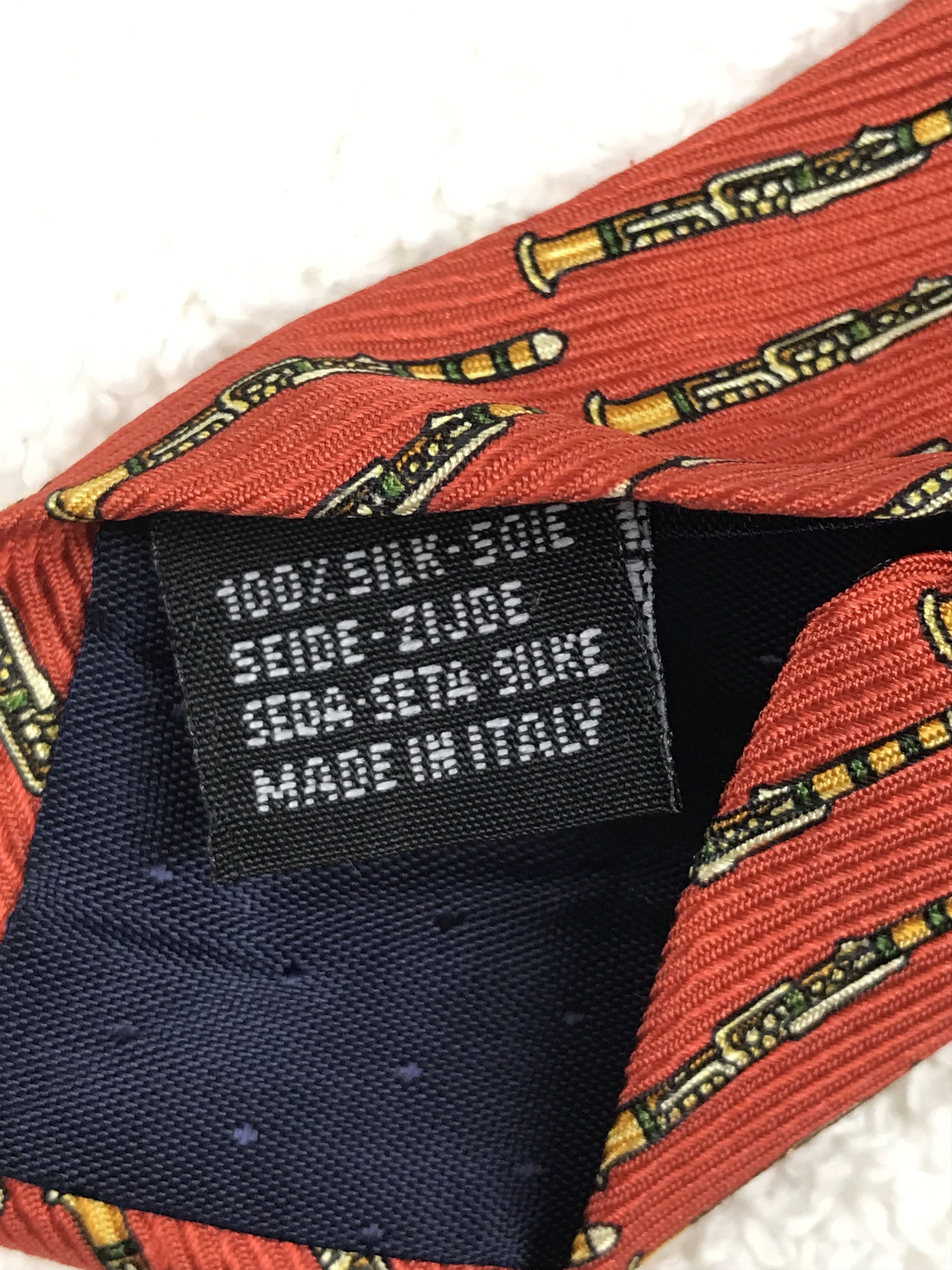 Vintage Vintage Nino Lazzarini Silk Necktie Size ONE SIZE - 6 Thumbnail