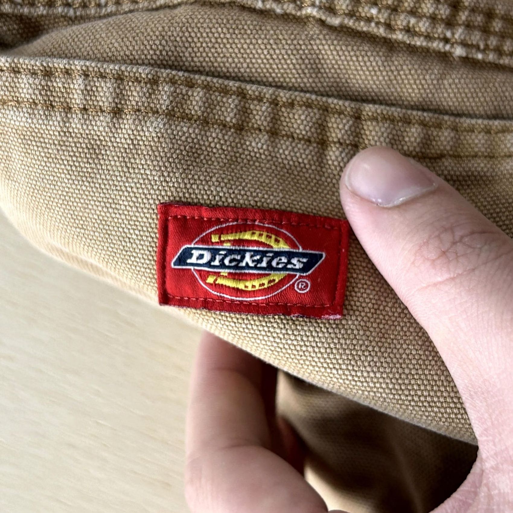 Dickies Dickies Pants Mens 36x30 Brown Canvas Carpenter Workwear Straight Leg Utility Shirt Pants Women Men? Size US 36 / EU 52 - 7 Thumbnail