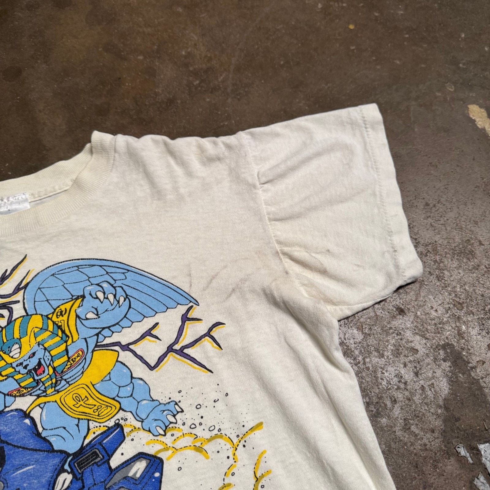 Vintage 1994 Saban Go! Power Rangers T Shirt Logotel - Sz Small Size US S / EU 44-46 / 1 - 8 Thumbnail