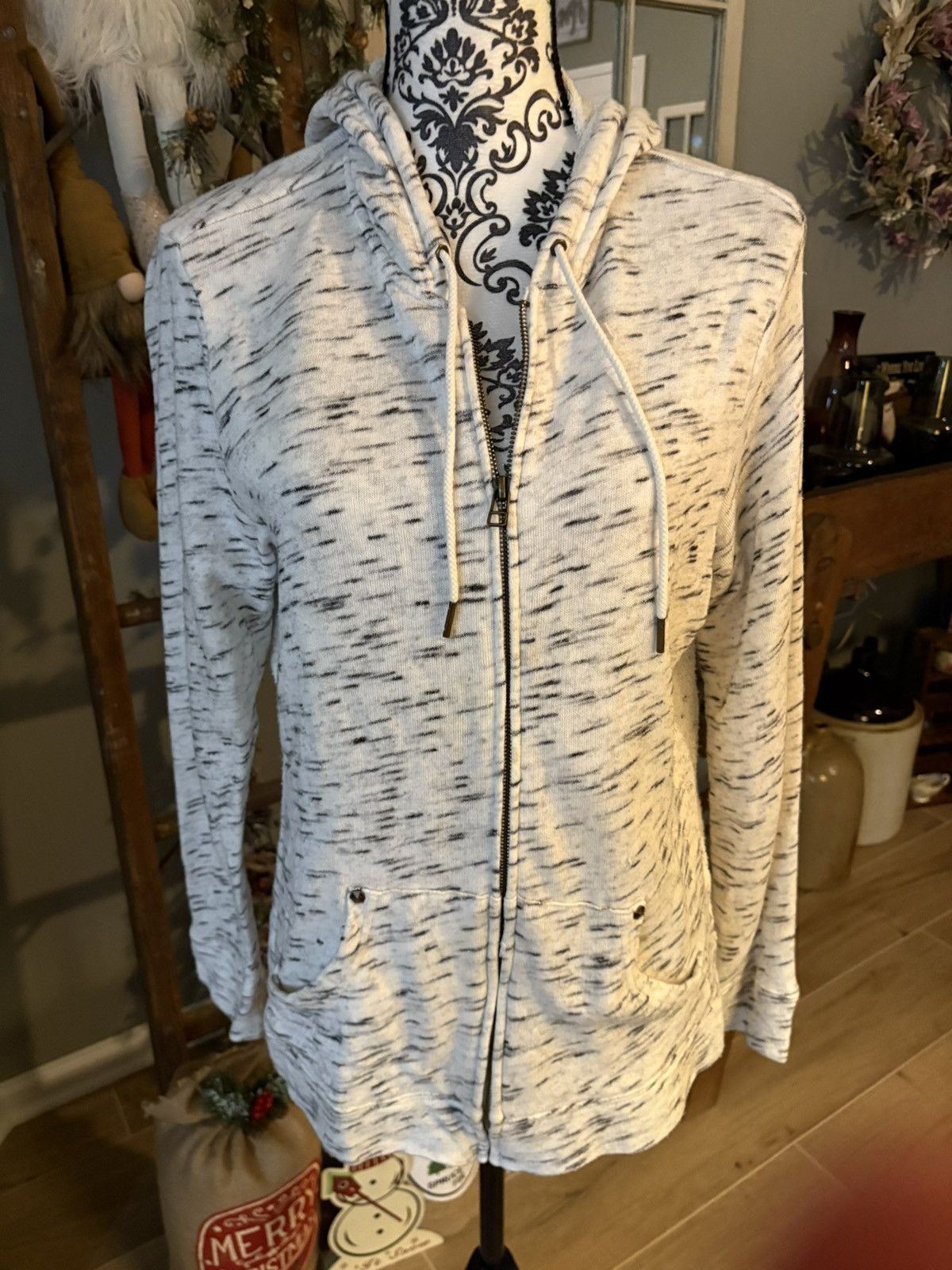 Style & Co Style & Co size large zip up hoodie sweatshirt Size L / US 10 / IT 46 - 1 Thumbnail