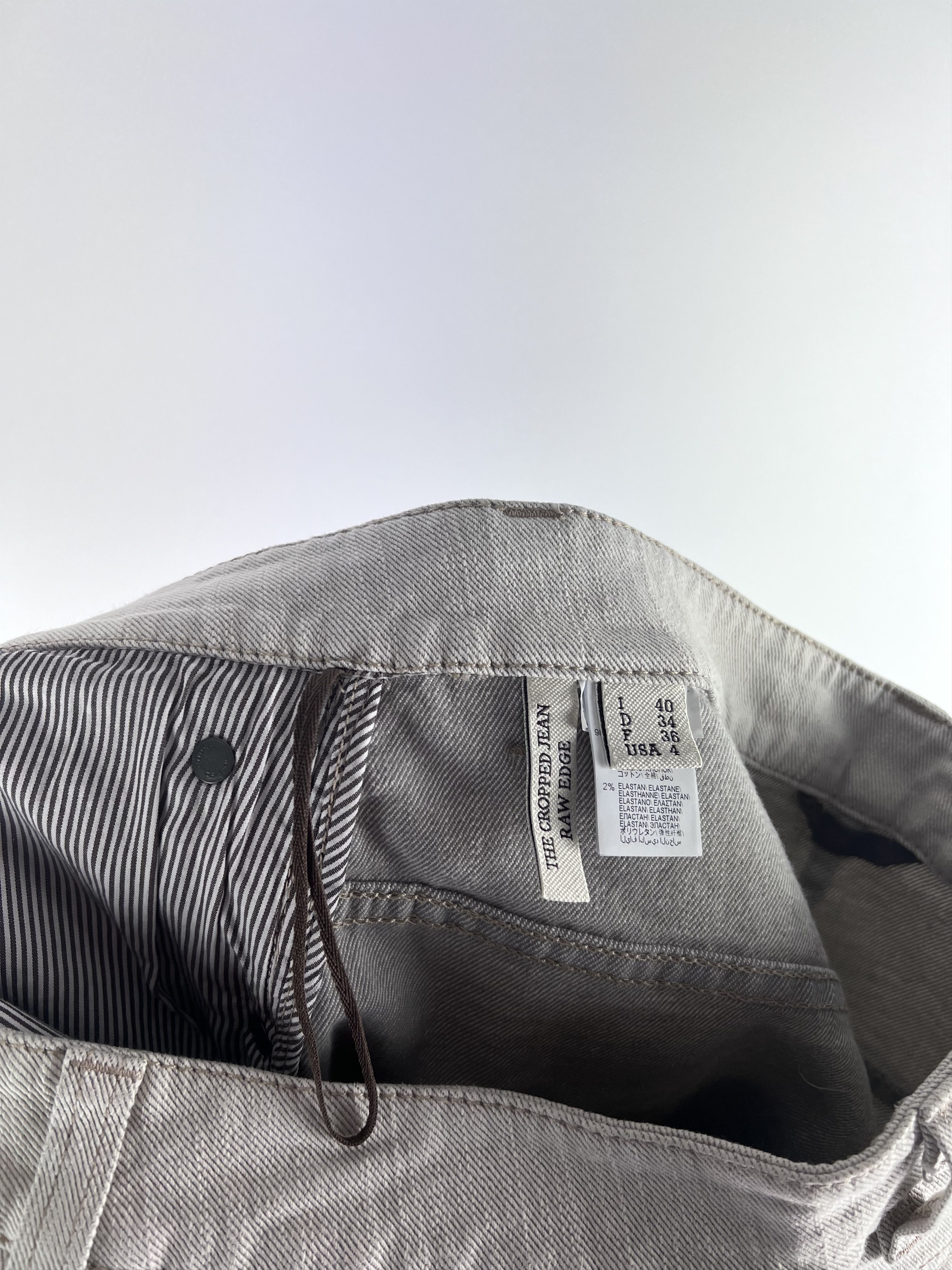 Brunello Cucinelli Brunello Cucinelli Gray Jeans Size IT40 Size 27" / US 4 / IT 40 - 7 Thumbnail