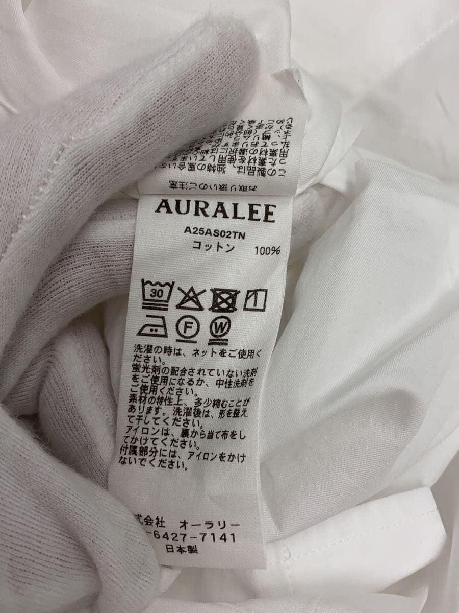 Auralee White Cotton Long Sleeve Shirt Size US XXL / EU 58 / 5 - 6 Thumbnail