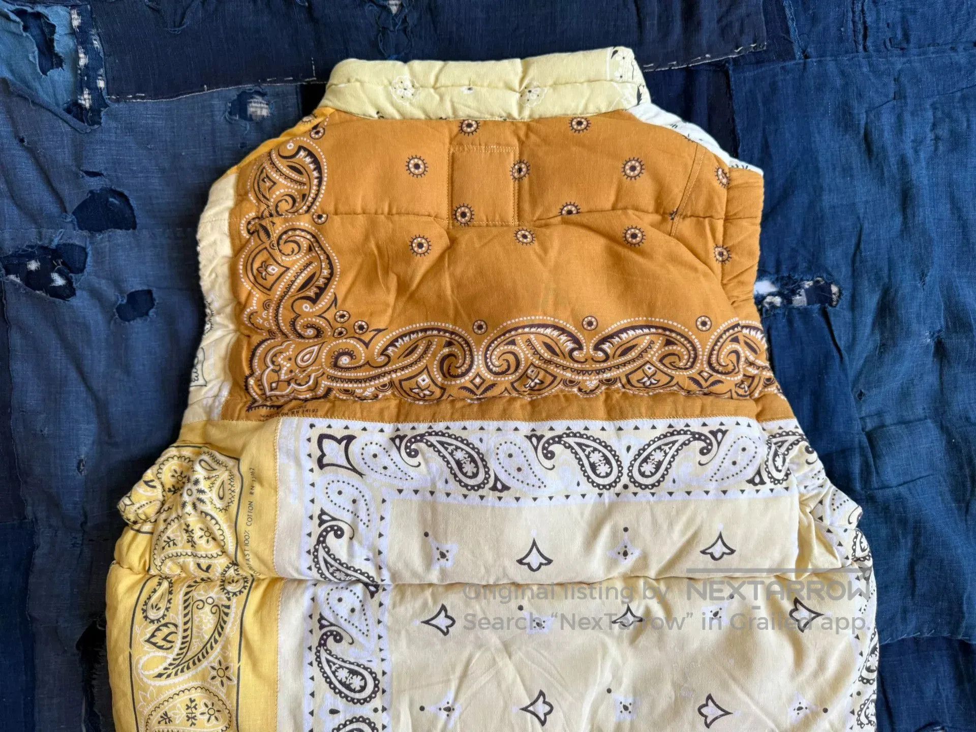Visvim Visvim Insulator Down Vest in Yellow. Size US XL / EU 56 / 4 - 5 Thumbnail