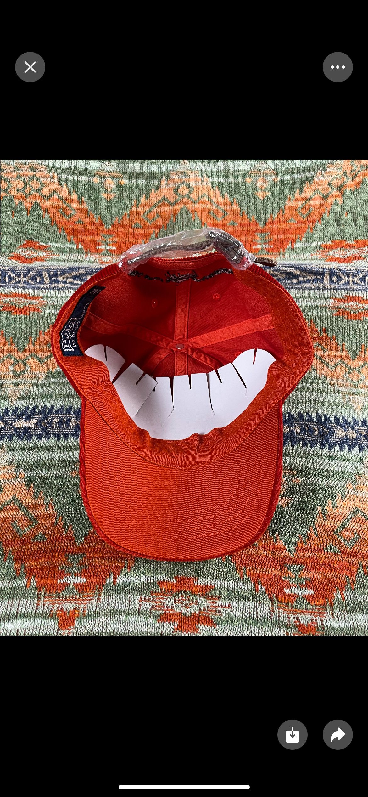 Polo Ralph Lauren Polo Ralph Lauren corduroy rare baseball hat baseball cap Size ONE SIZE - 6 Thumbnail