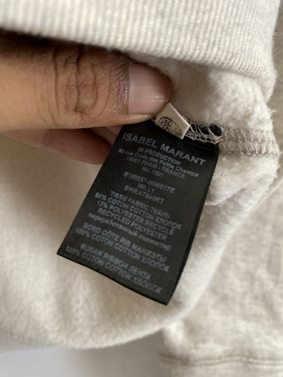 Isabel Marant Etoile Isabel Marant MillyNY Sweatshirt Size S / US 4 / IT 40 - 6 Thumbnail
