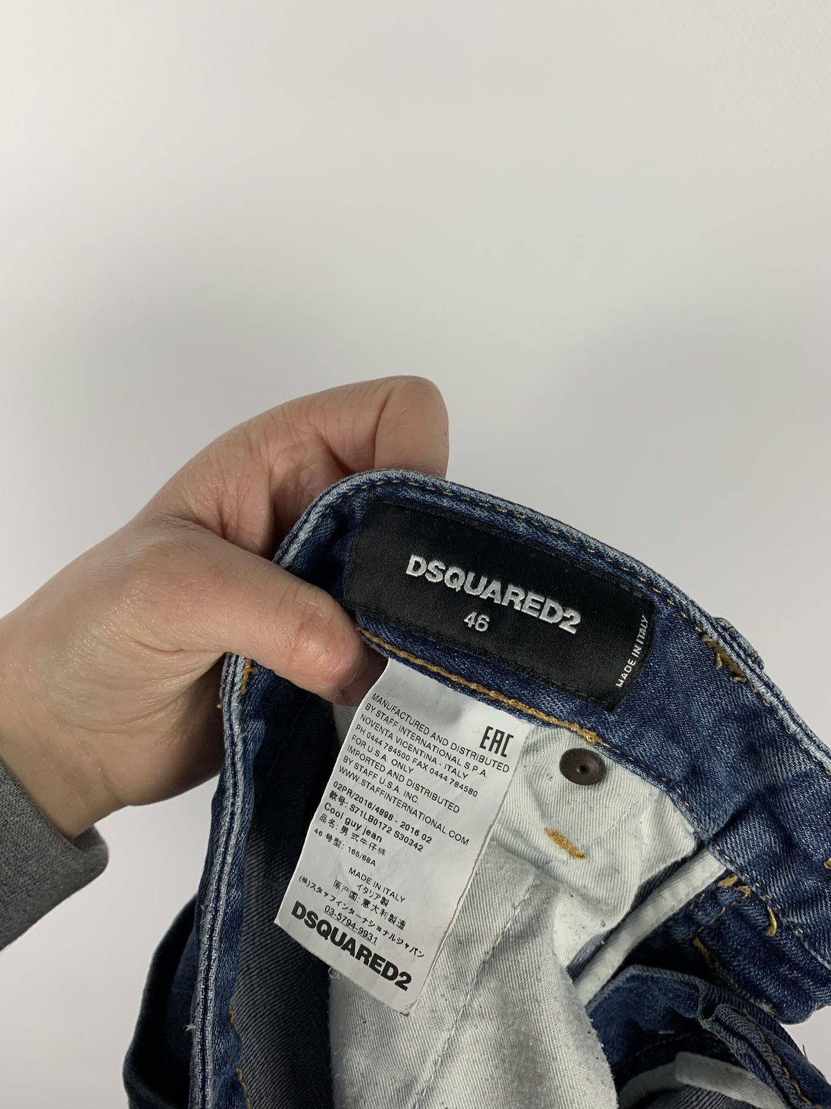 Dsquared2 Dsquared2 Distressed Skinny Jeans Denim Men’s Size 46 Blue Size US 30 / EU 46 - 21 Thumbnail