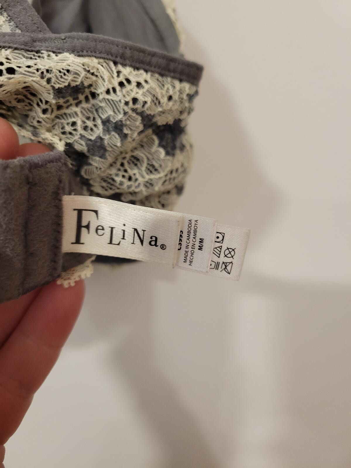 Other Felina Lace Racerback Bra Bralette Size ONE SIZE - 3 Thumbnail