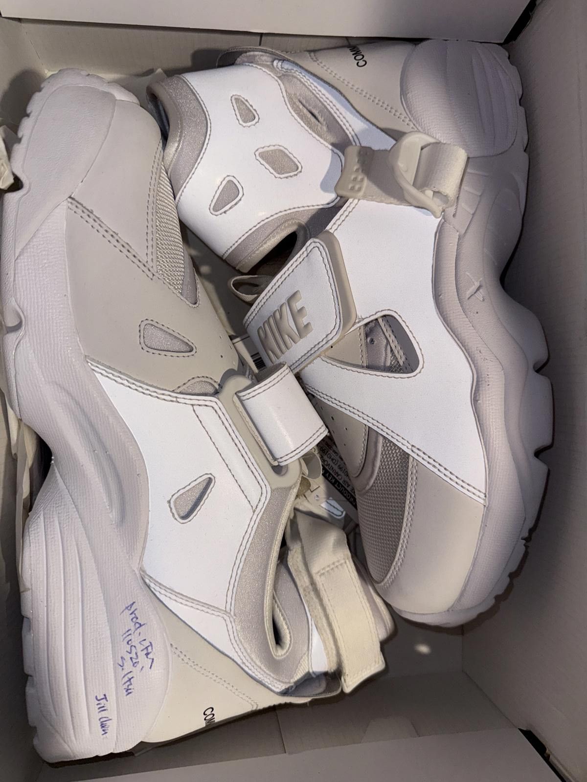 Nike Nike Air Carnivore Comme Des Garçons Homme Plus White Sample Size US 9 / EU 42 - 2 Thumbnail
