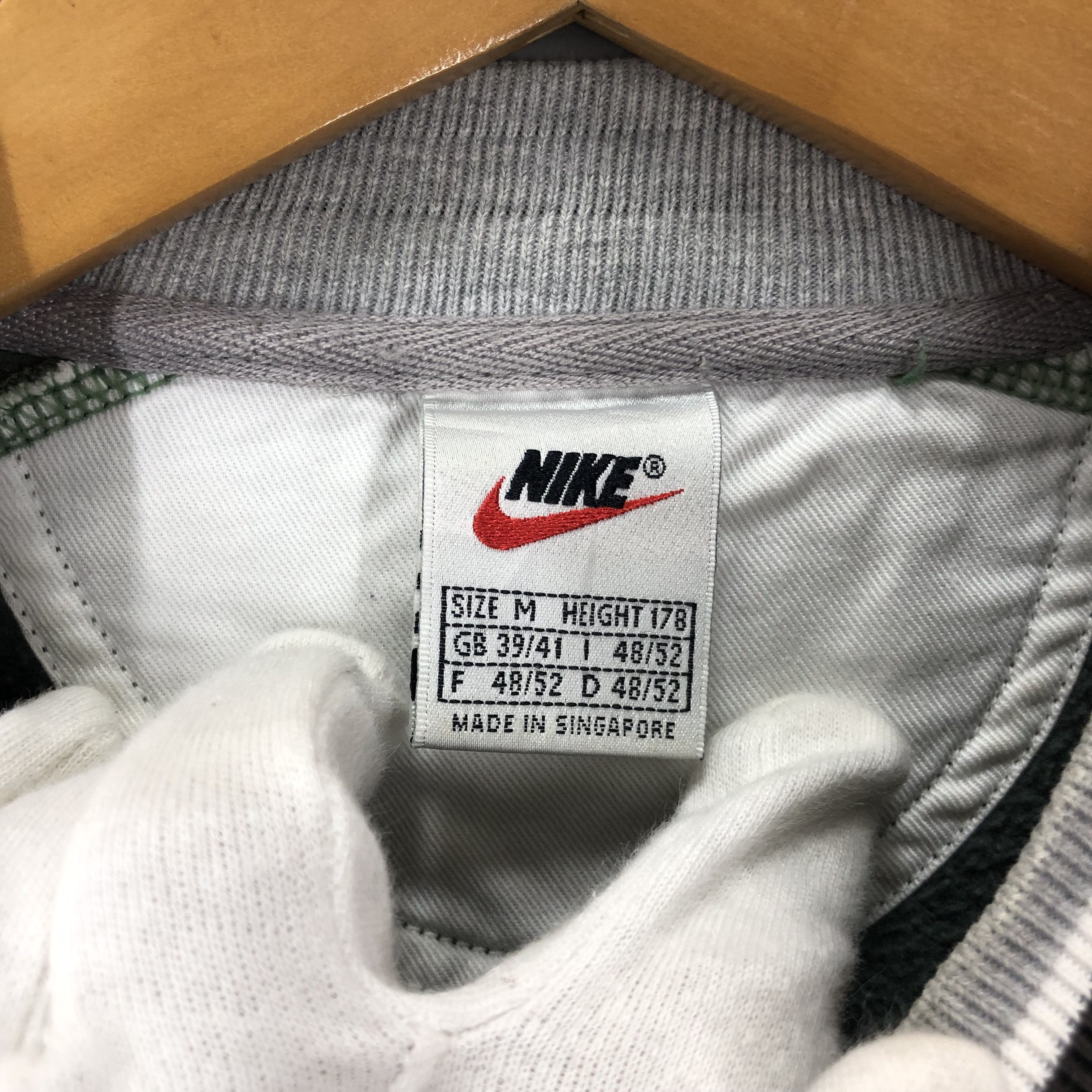 Nike 90s Vintage NIKE SILVER LABEL Crew Neck Sweatshirt #1675/05 Size US M / EU 48-50 / 2 - 7 Thumbnail