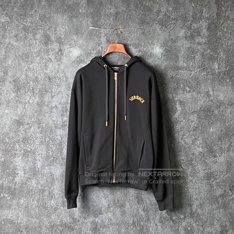 Versace VERSACE Embroidered Cotton Hoodie. Size US XS / EU 42 / 0 - 1 Thumbnail